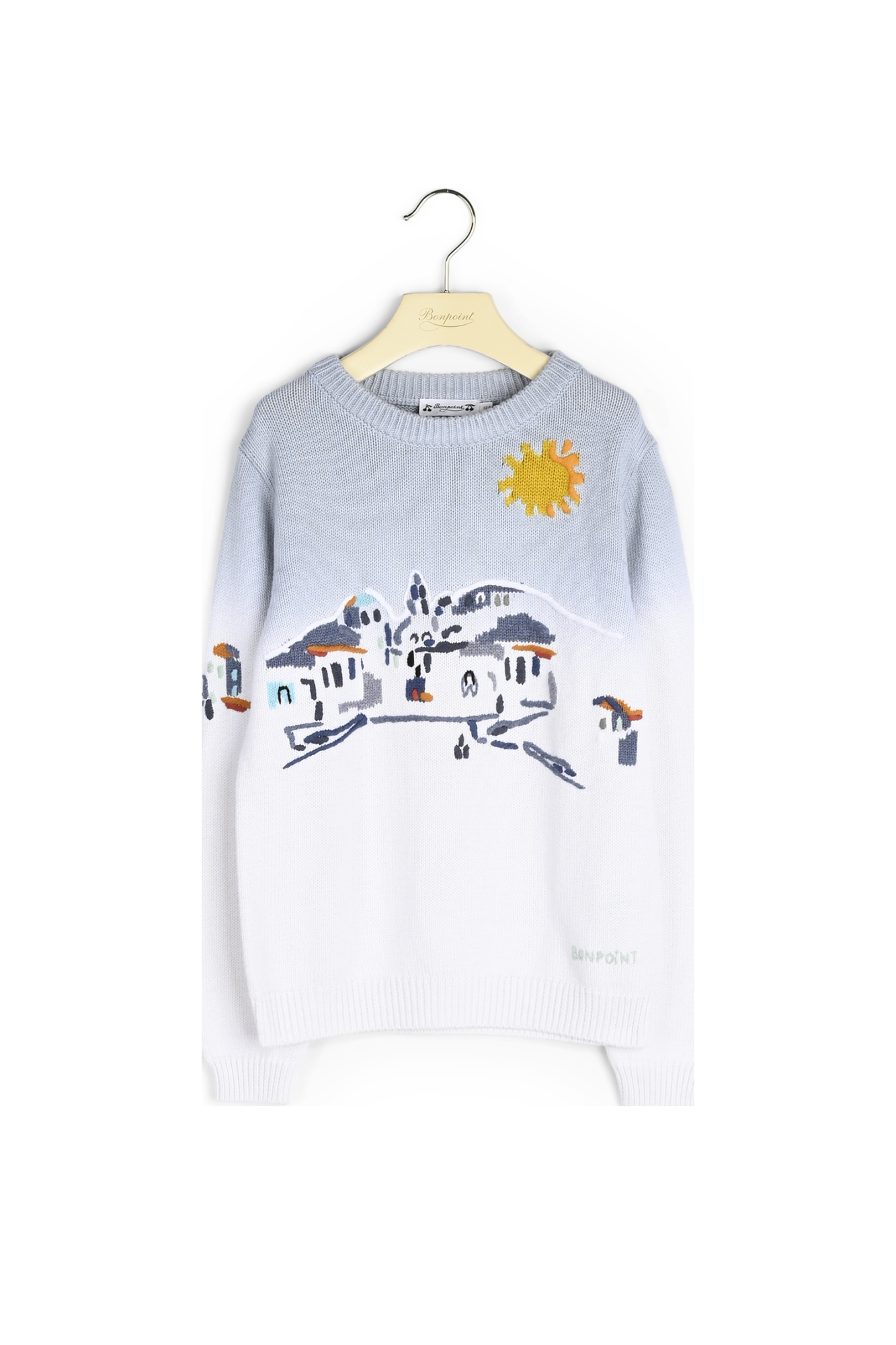 Pull îles grecques - Bonpoint vintage