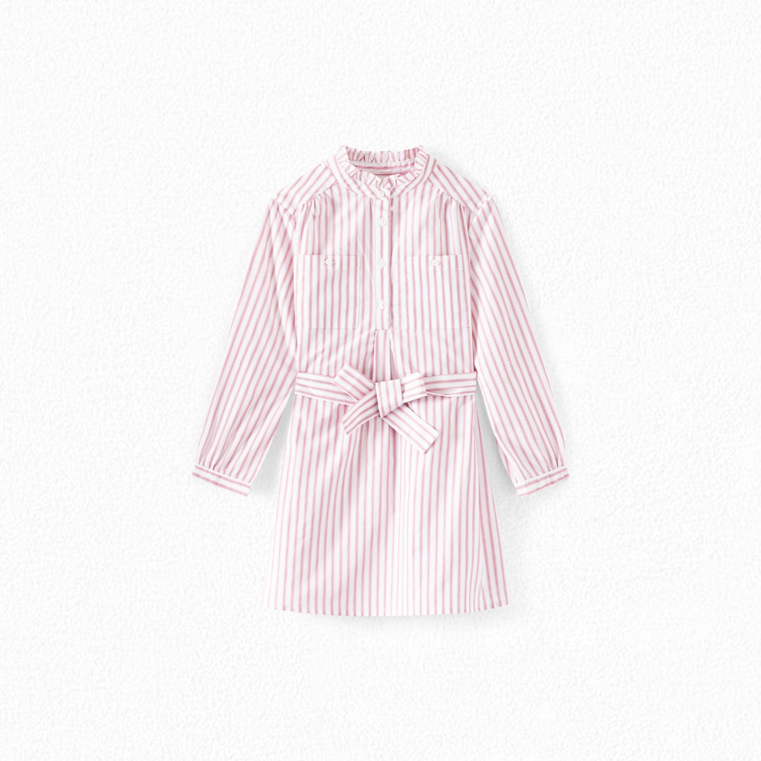 Robe chemise avec ceinture - Bonpoint vintage