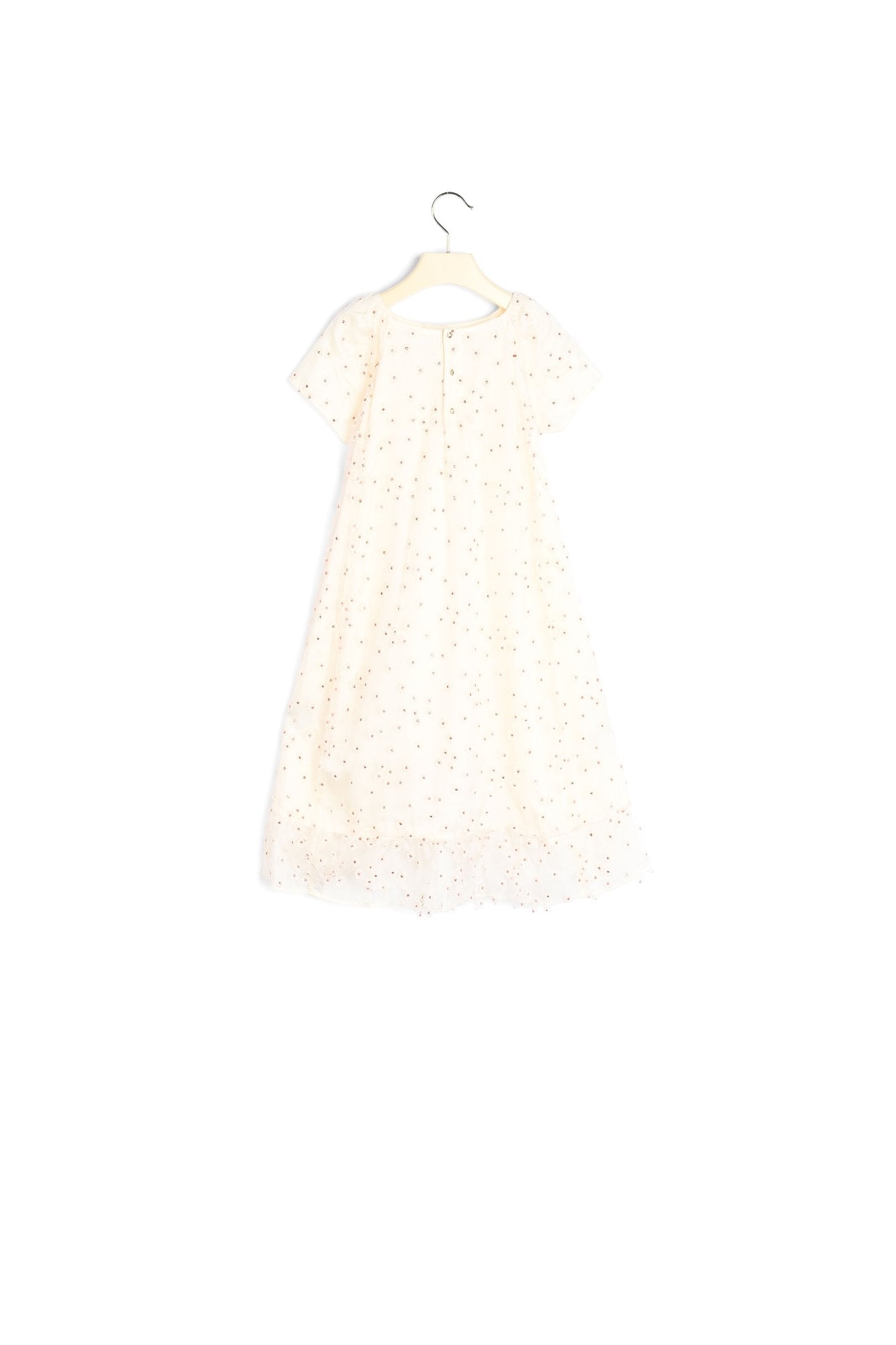 Robe en tulle flocké - Bonpoint vintage