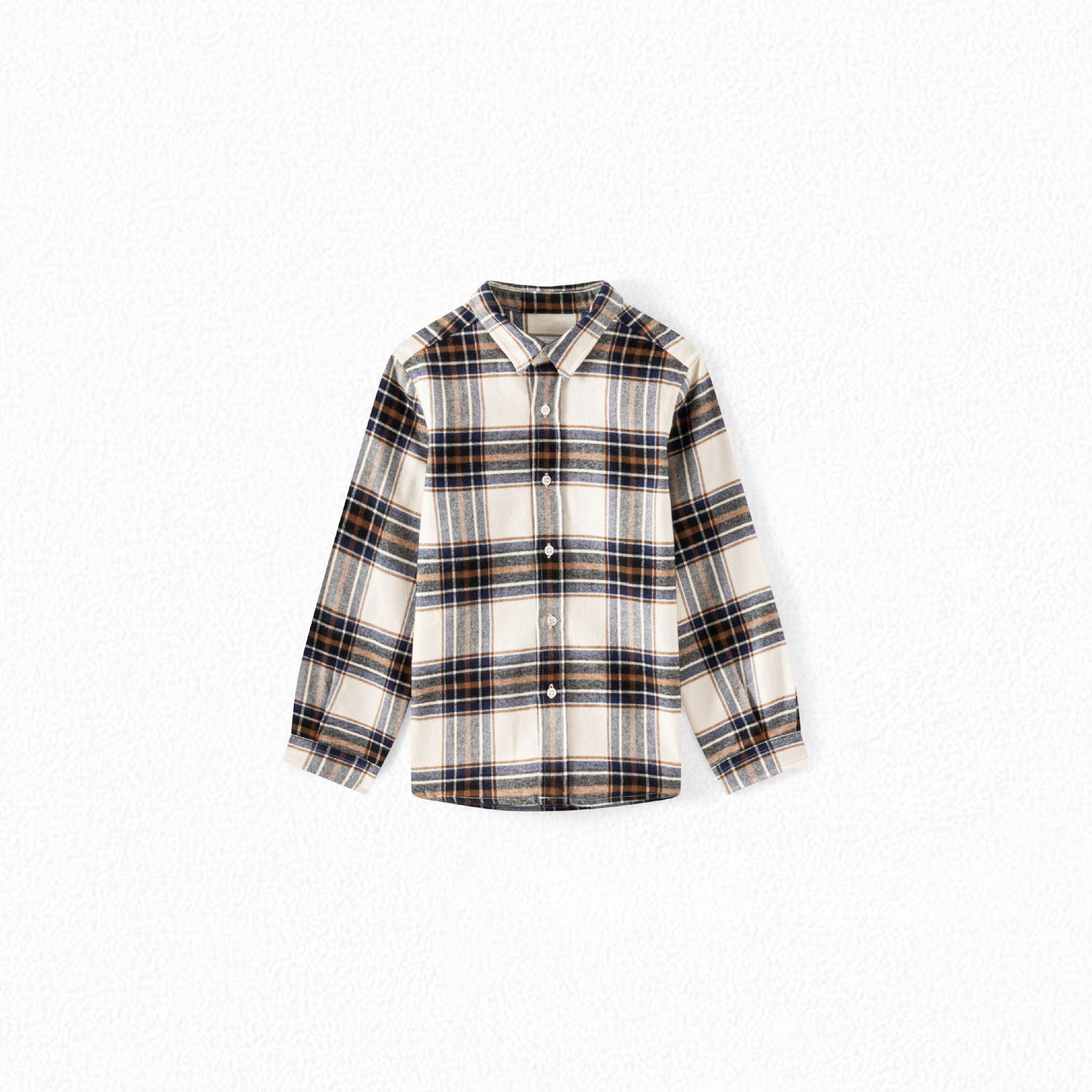 Chemise en twill à carreaux - Bonpoint vintage