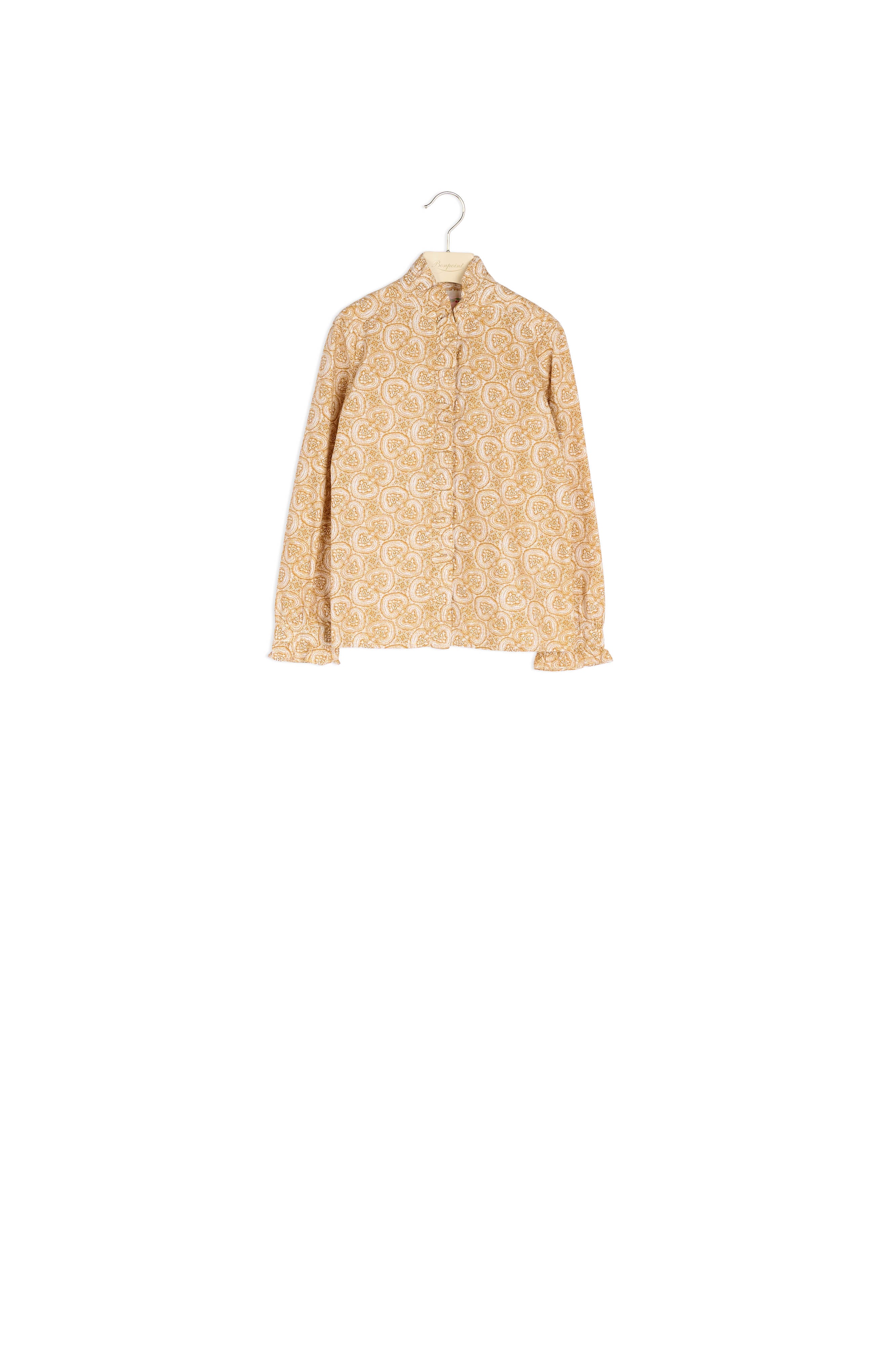 Blouse en coton bio  imprimé - Bonpoint vintage