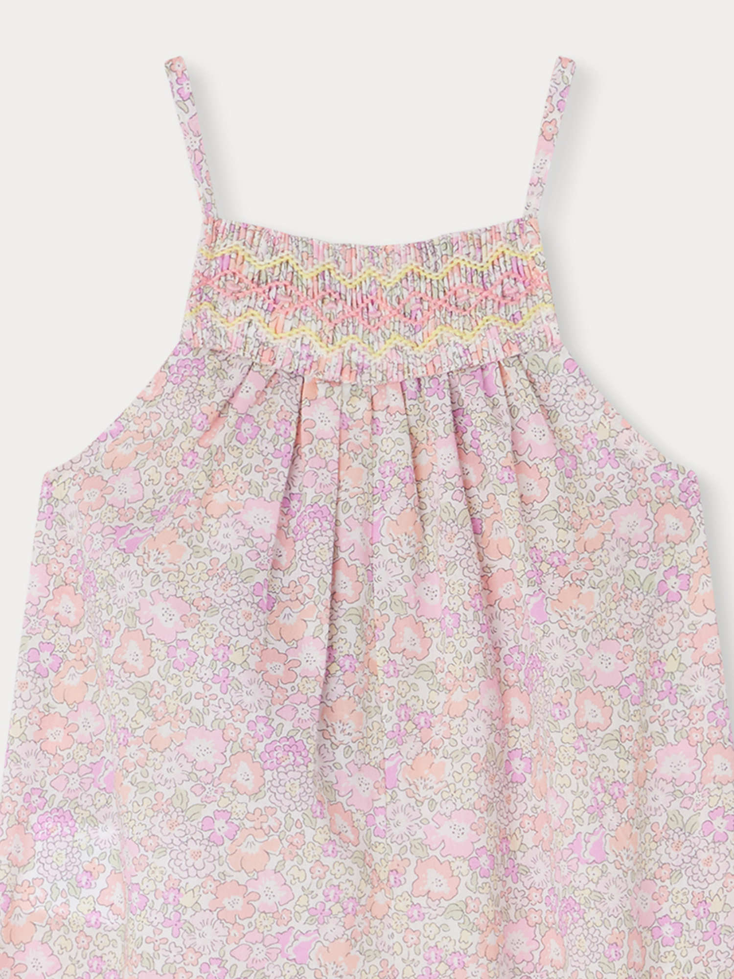 Salopette smockée Lilisy - Bonpoint vintage