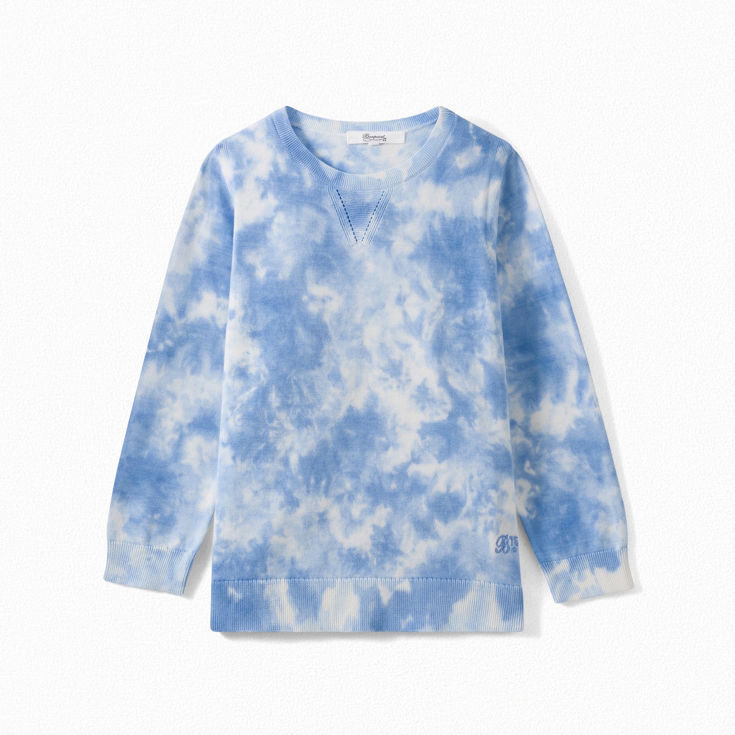 Pull tie and dye en coton - Bonpoint vintage