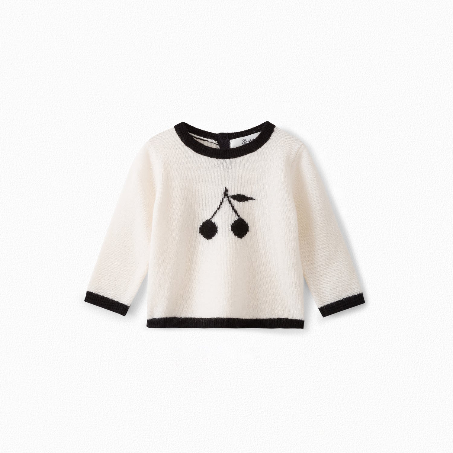 Pull en cachemire intarsia - Bonpoint vintage