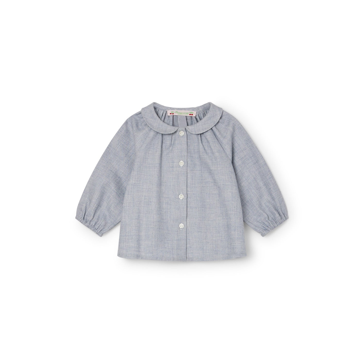 Blouse à col Claudine - Bonpoint vintage