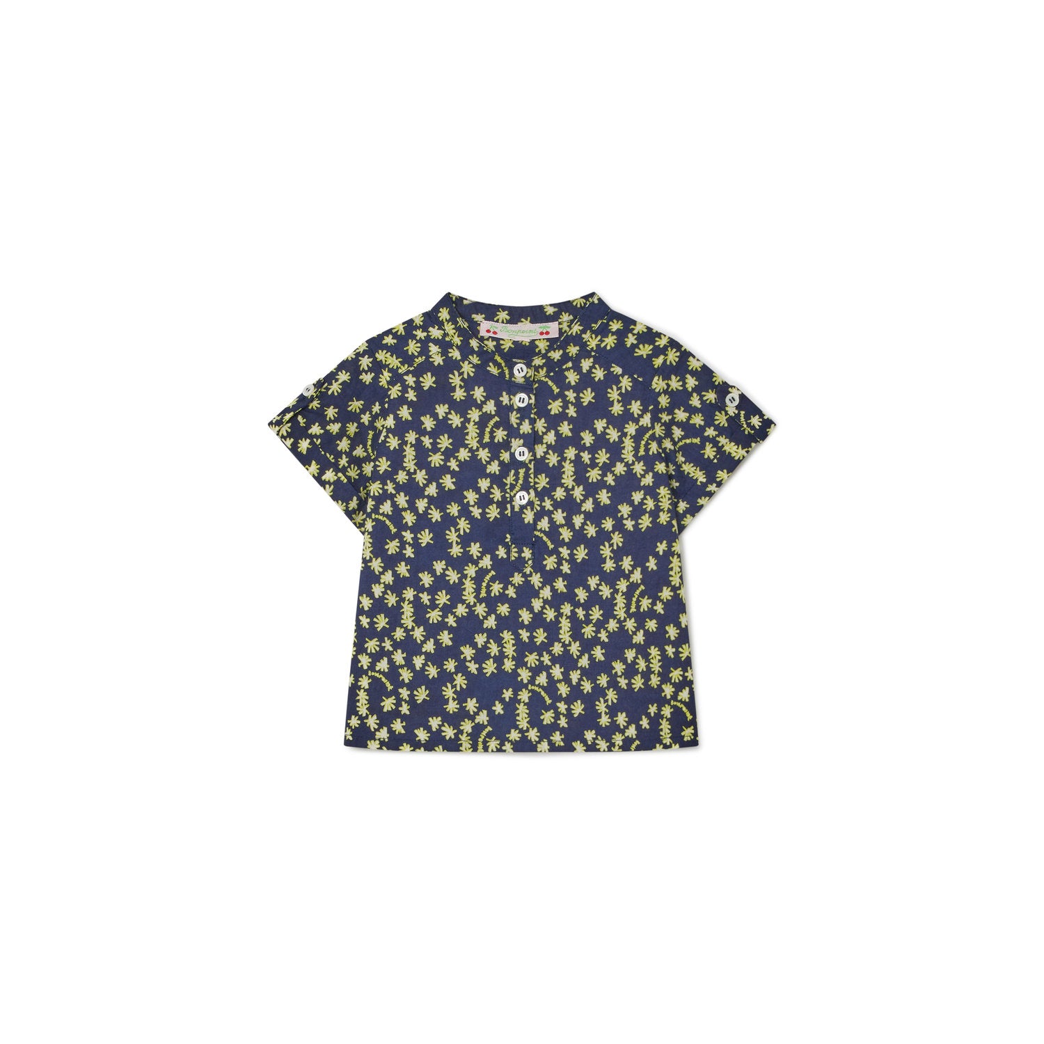 Chemise en coton imprimé - Bonpoint vintage