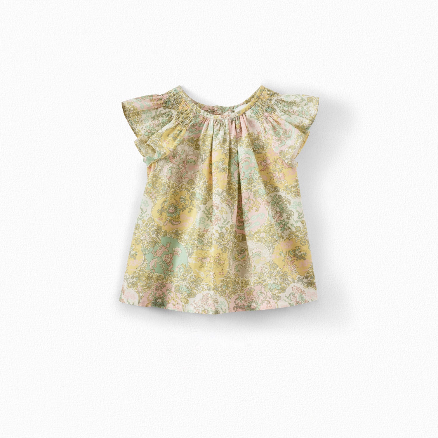 Blouse en tissu Liberty exclusif - Bonpoint vintage