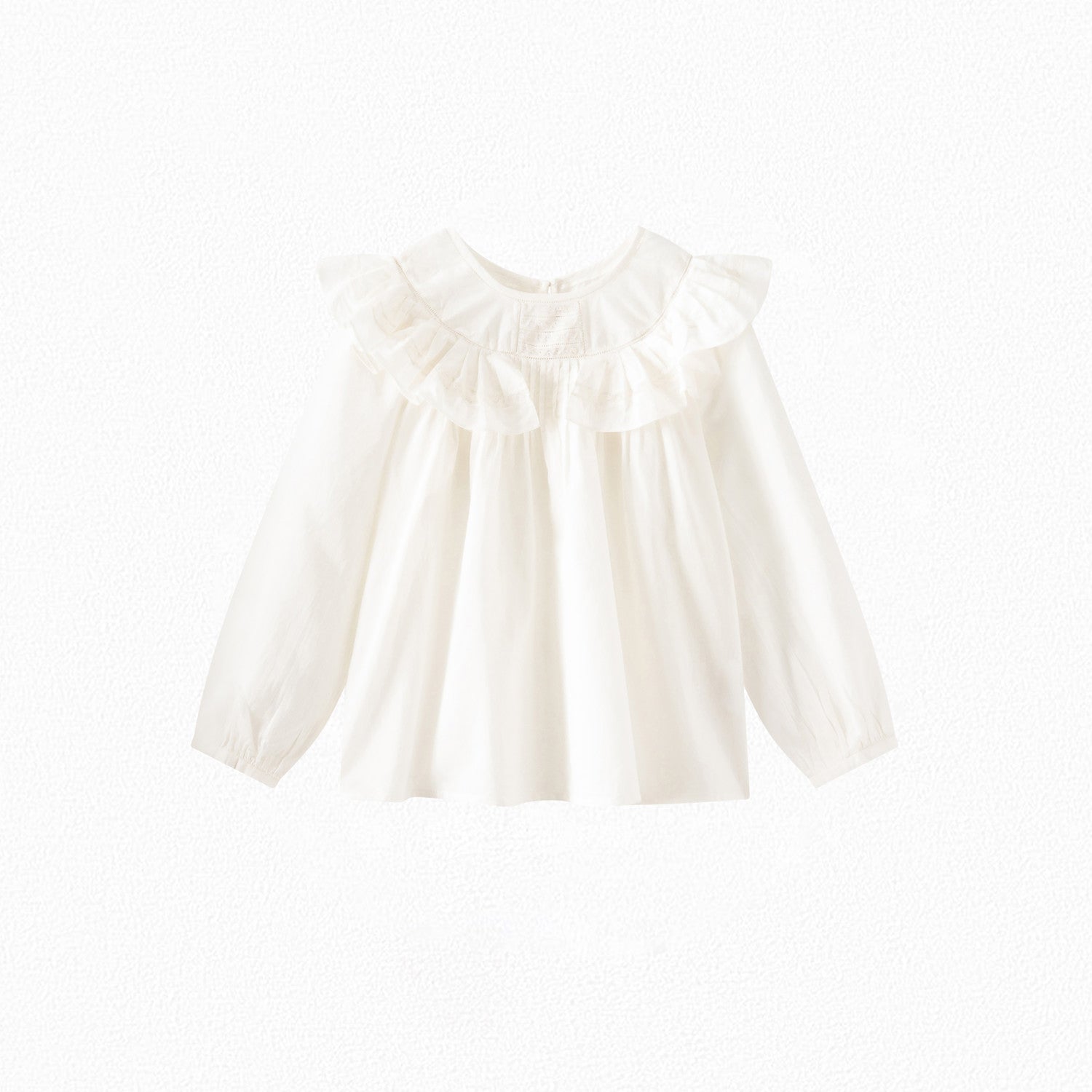 Blouse à volants - Bonpoint vintage