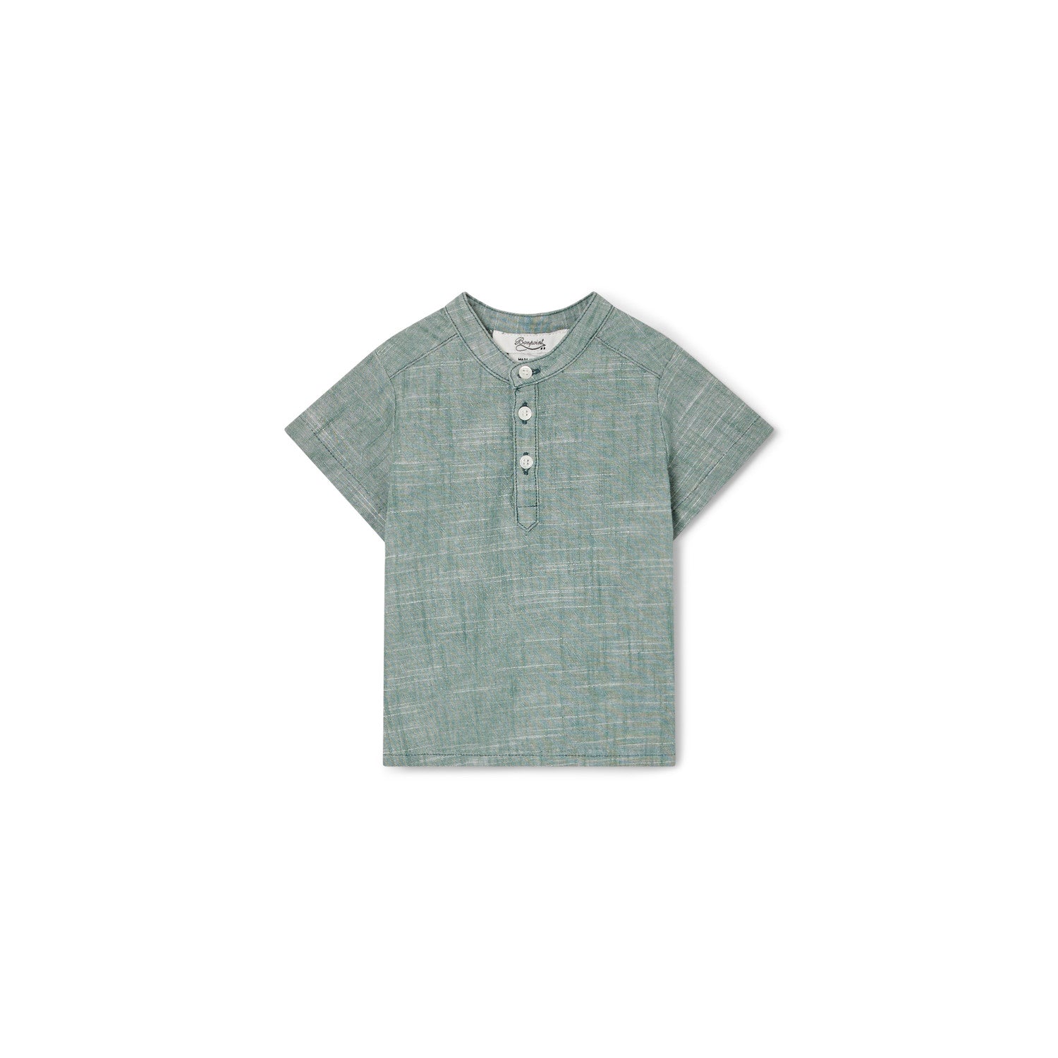 Chemise col tunisien - Bonpoint vintage