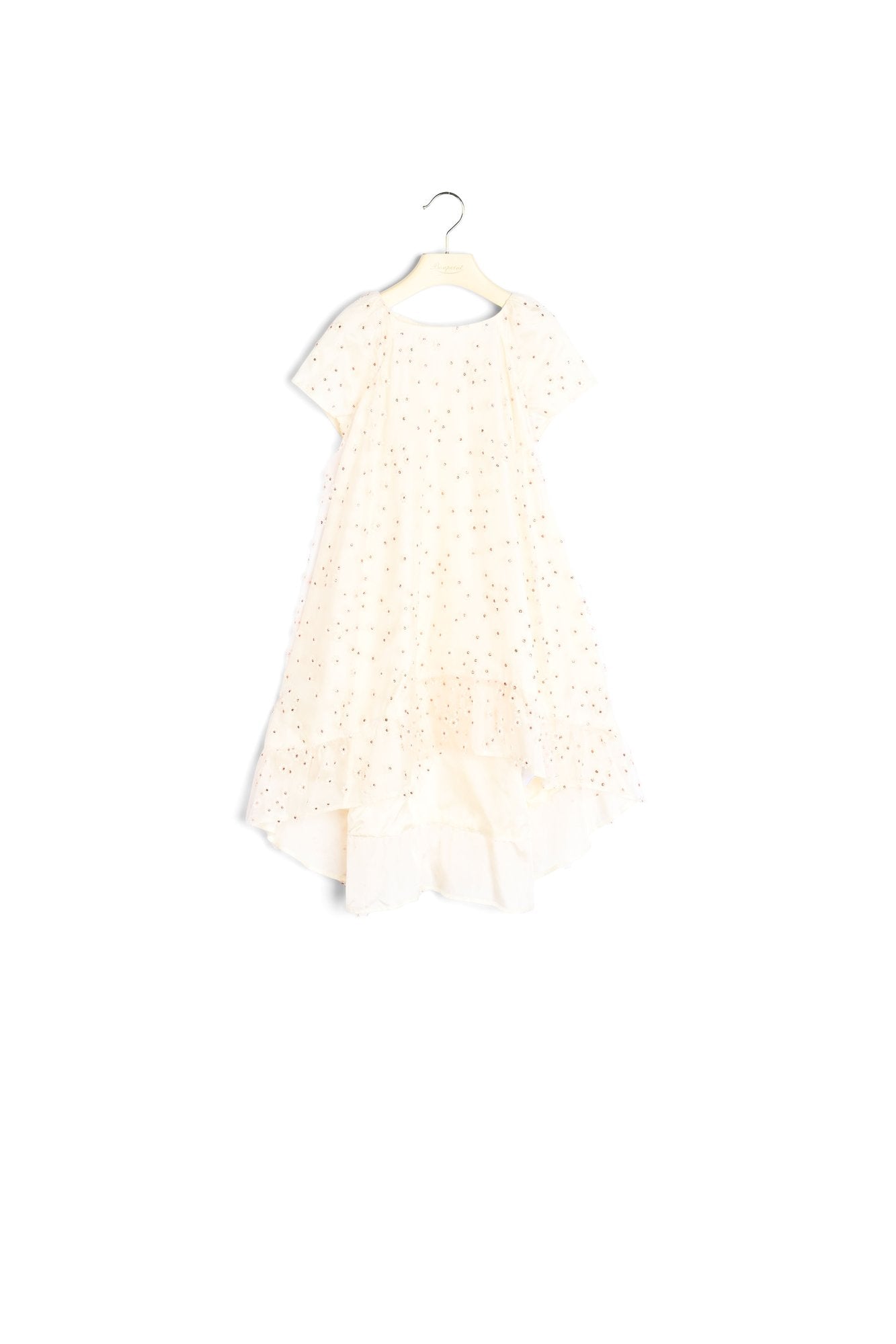 Robe en tulle flocké - Bonpoint vintage
