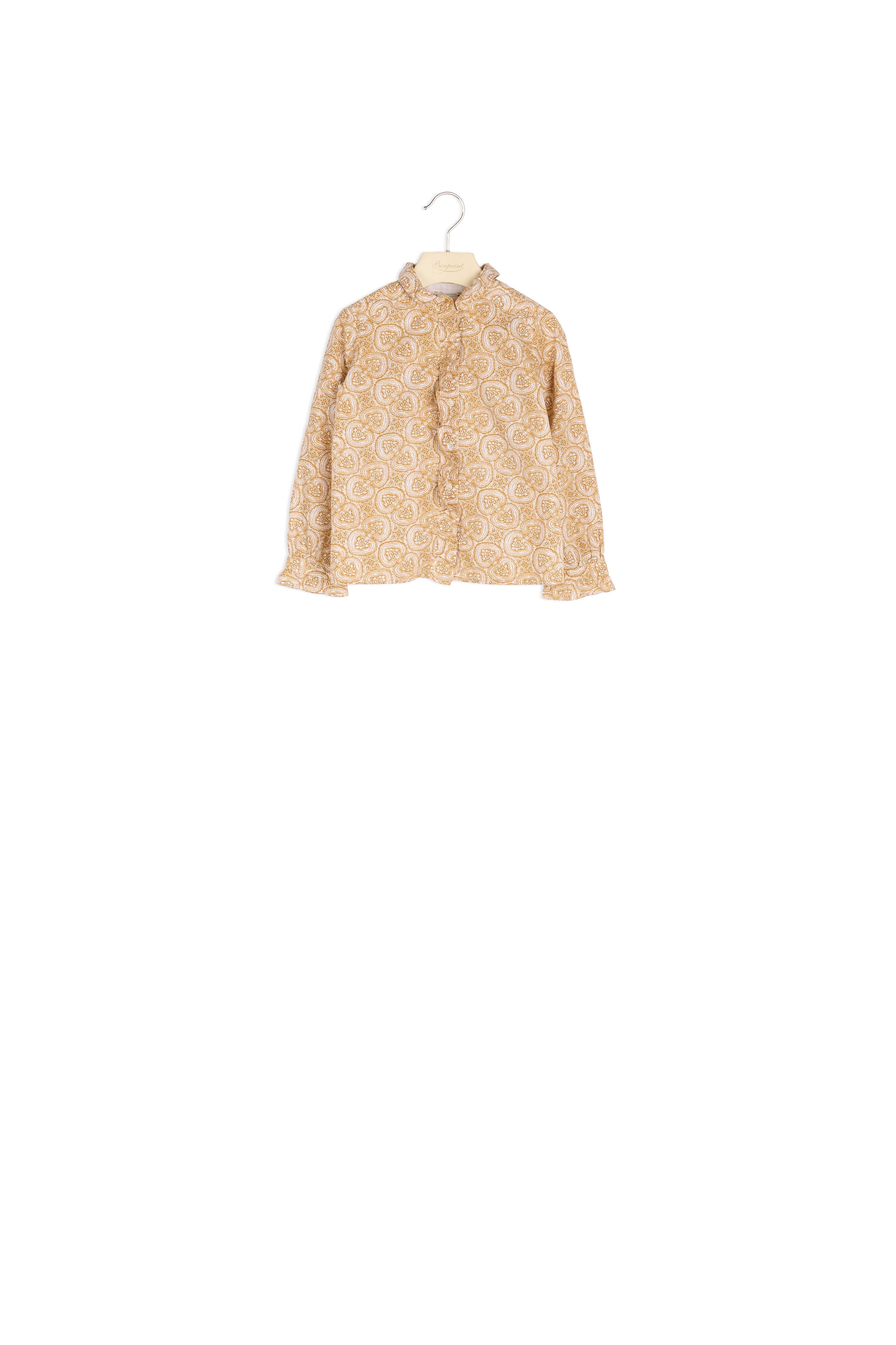 Blouse en coton bio  imprimé - Bonpoint vintage