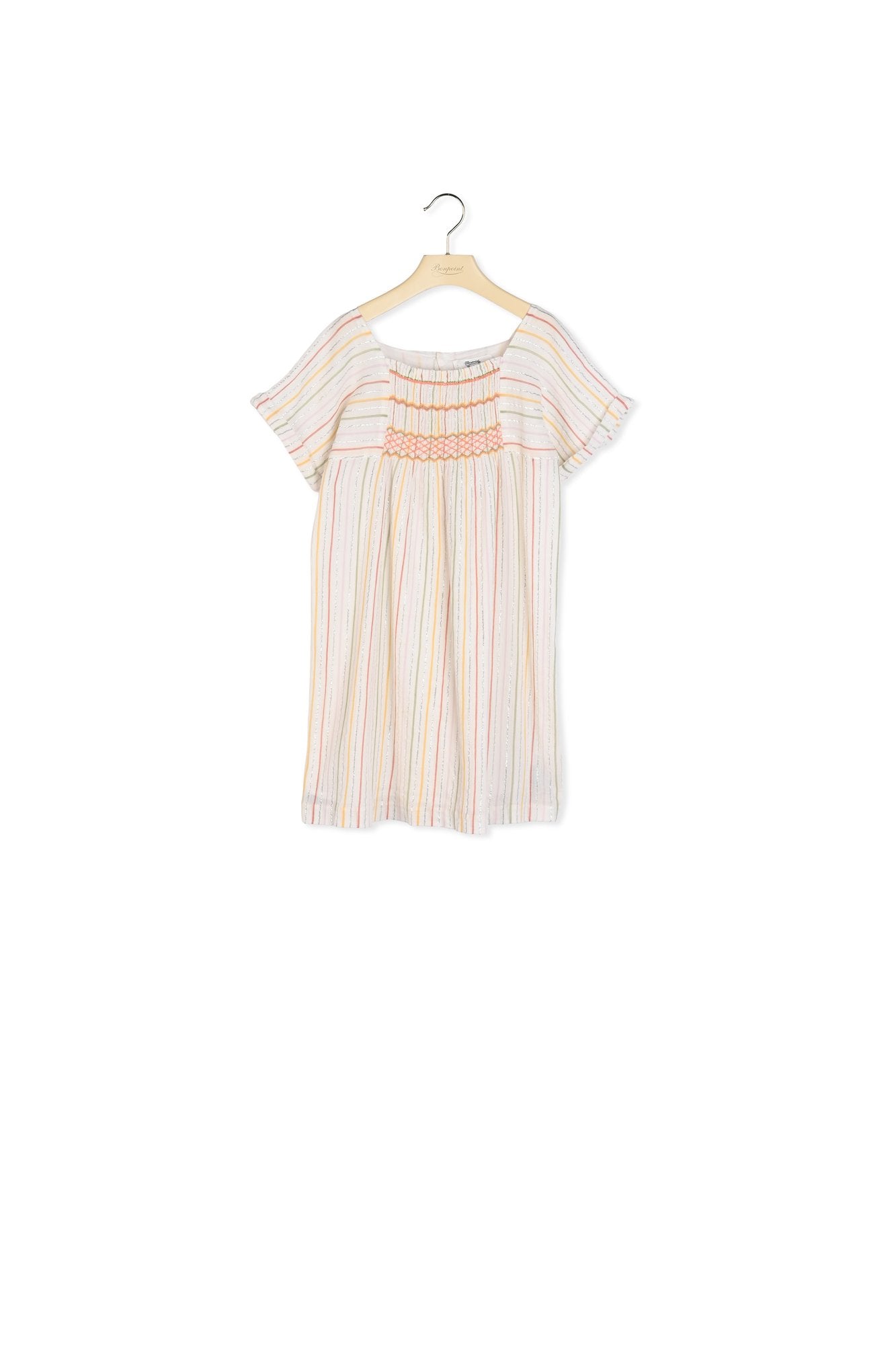 Robe Paysanne rayures - Bonpoint vintage