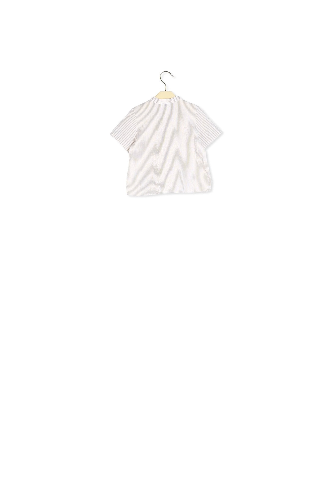 Chemise en coton rayé - Bonpoint vintage