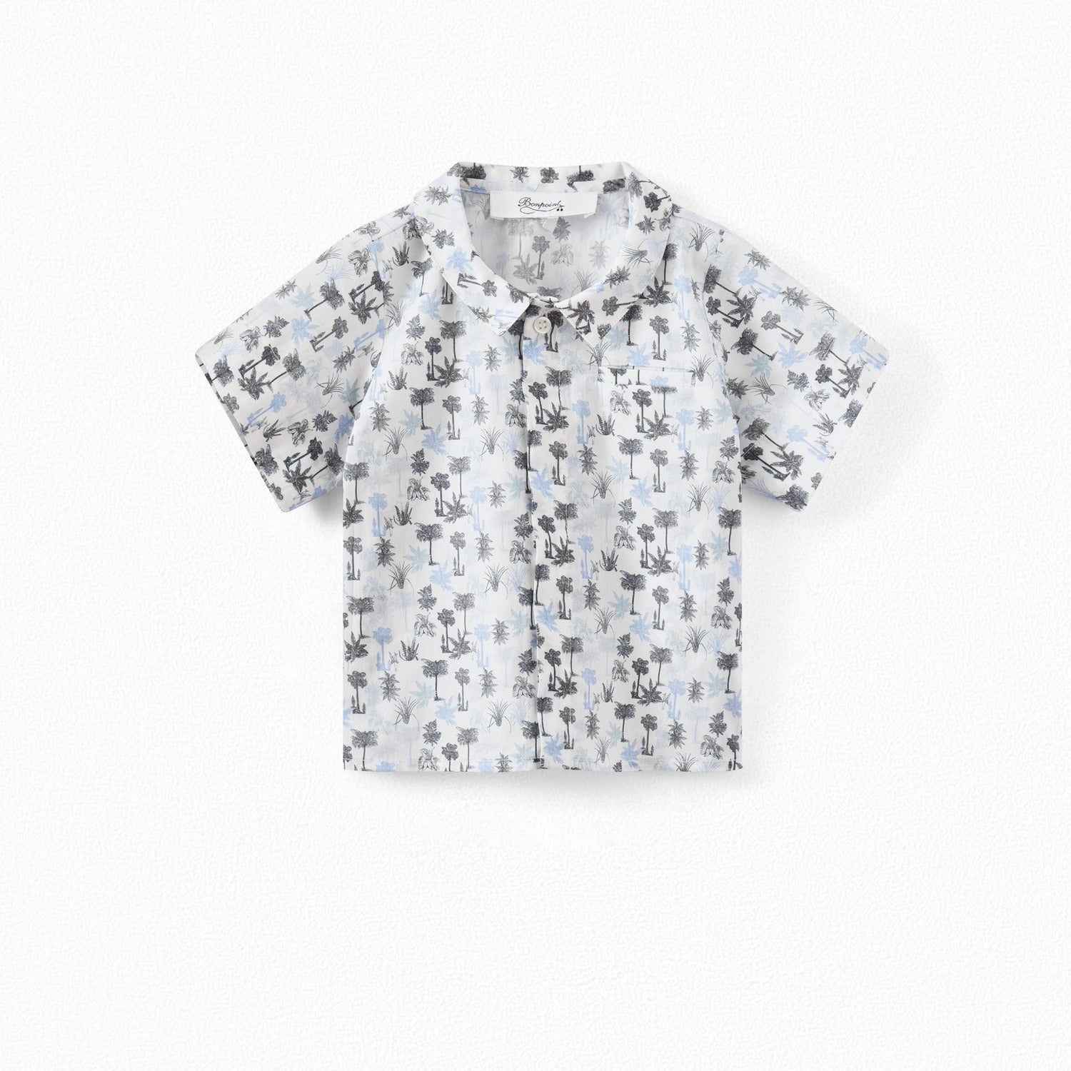 Chemise en popeline imprimée - Bonpoint vintage