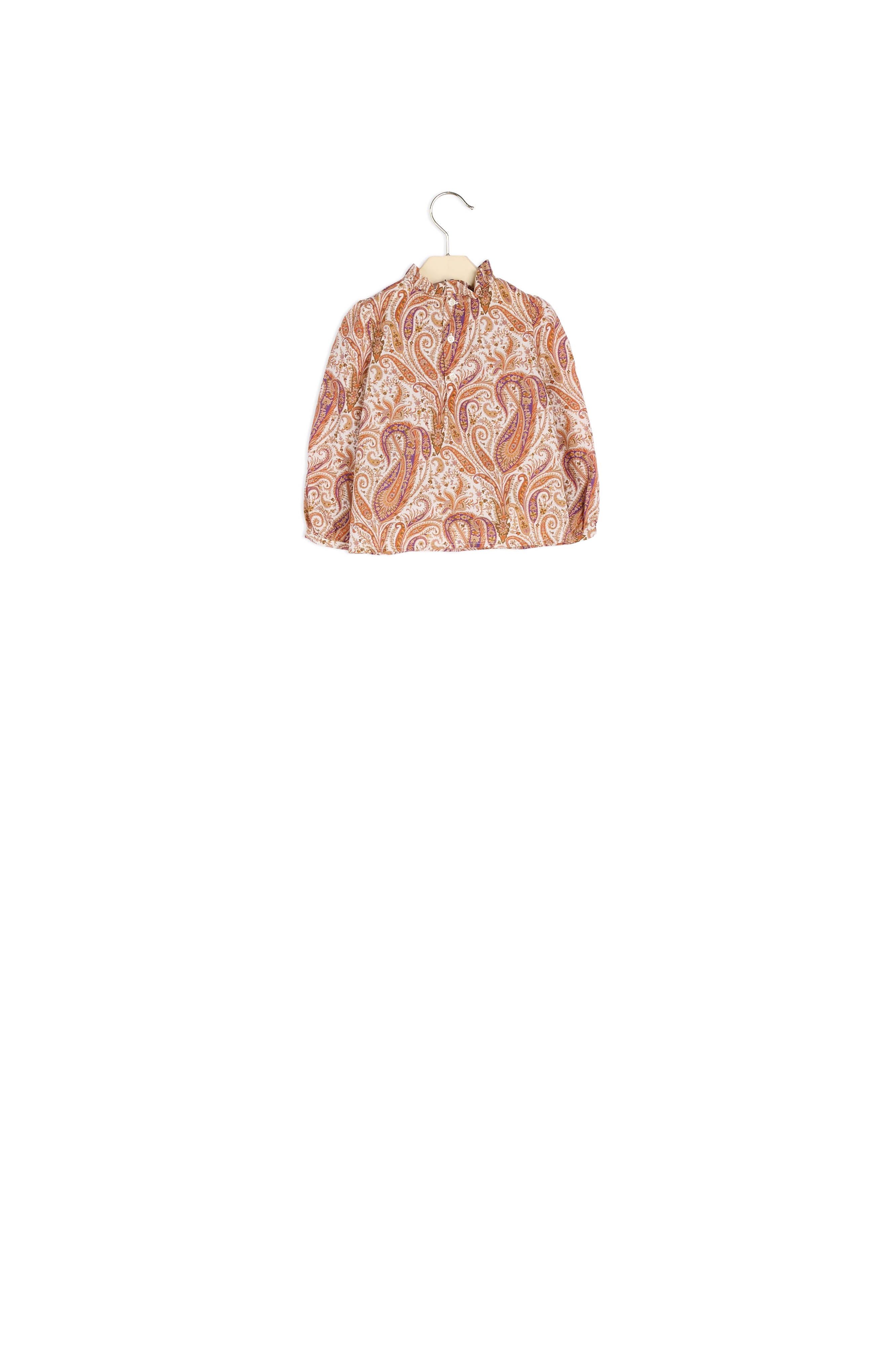 Blouse en tissu Liberty exclusif - Bonpoint vintage