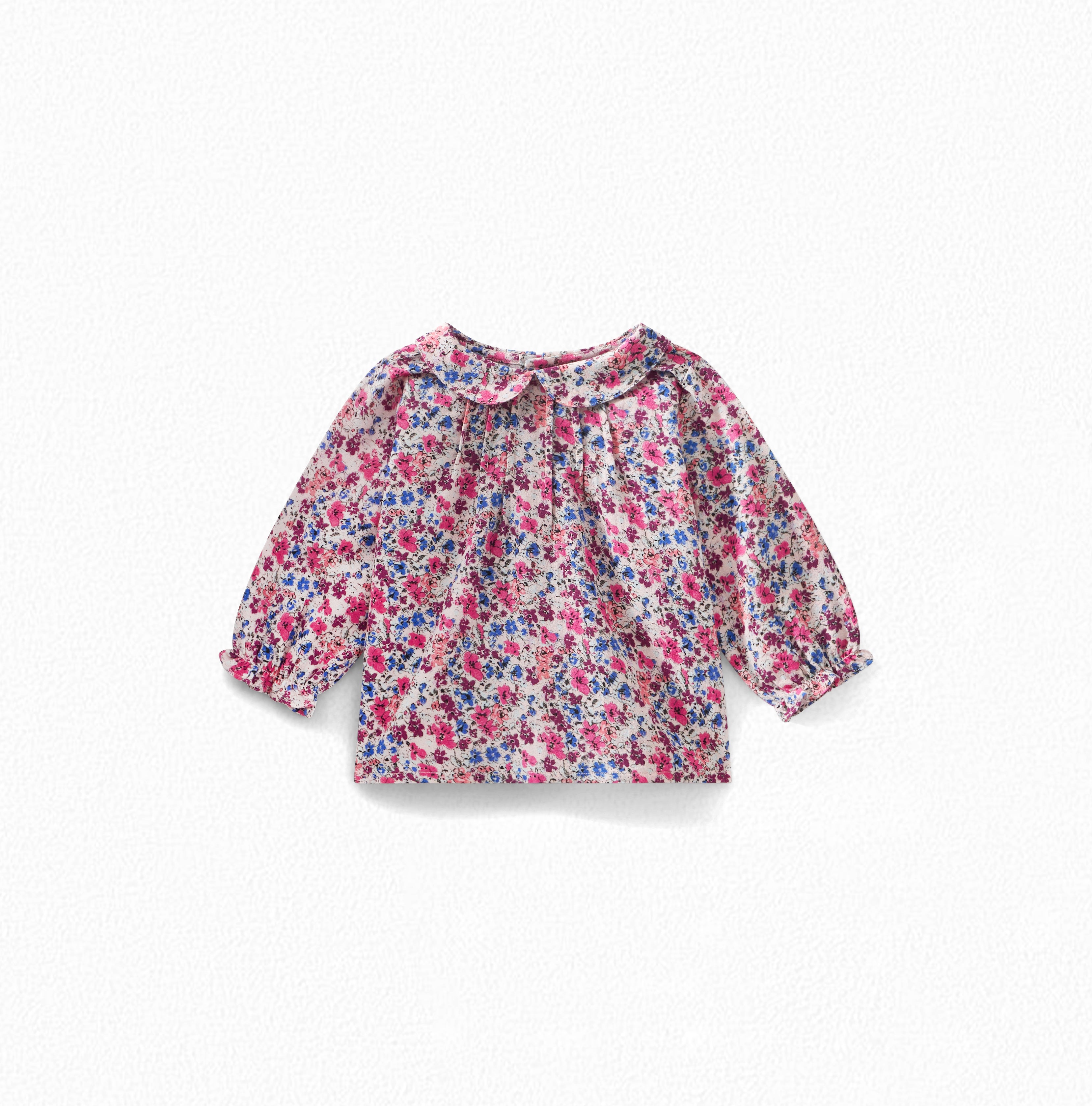 Blouse en crêpe de coton - Bonpoint vintage