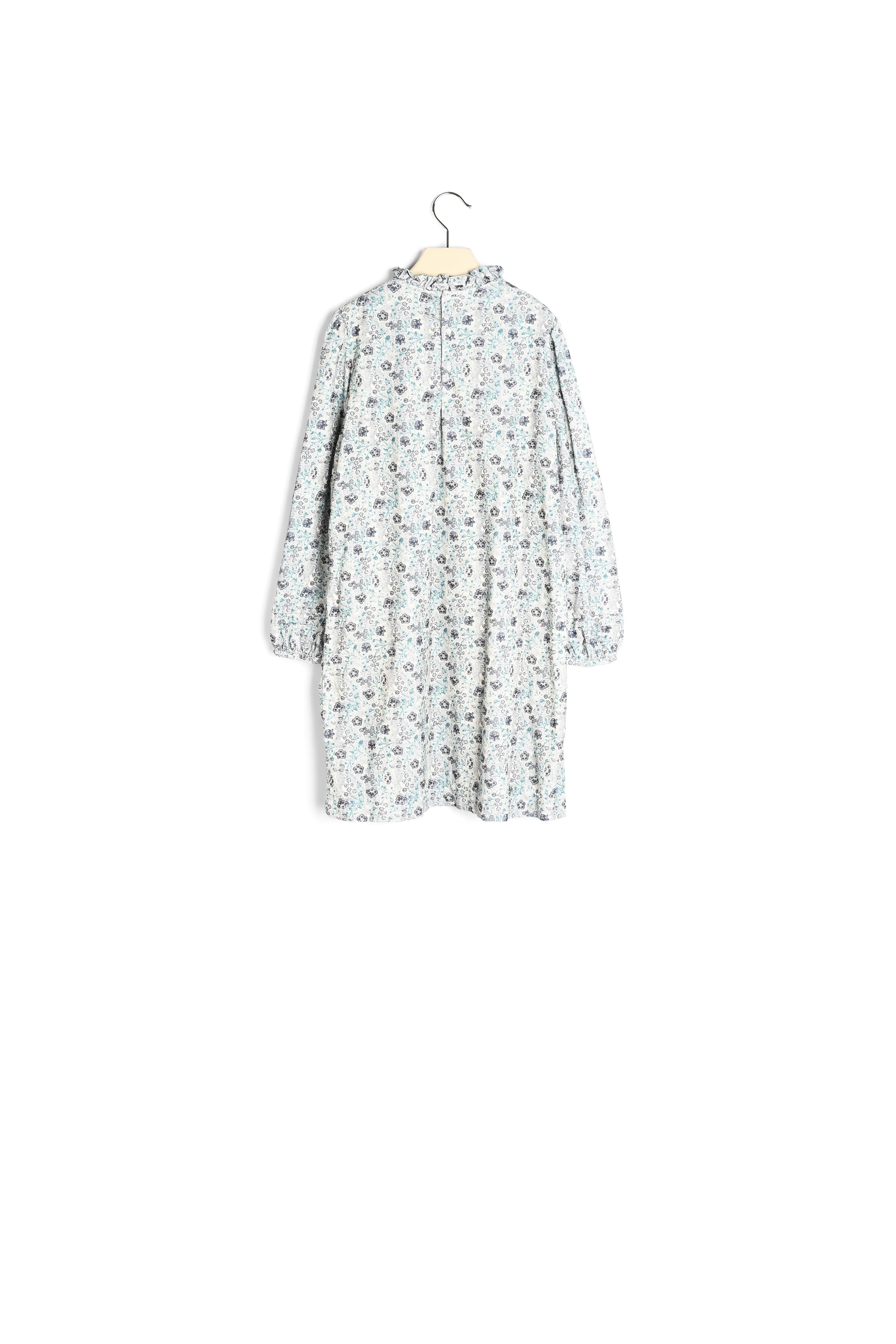 Robe en velours milleraies imprimé - Bonpoint vintage