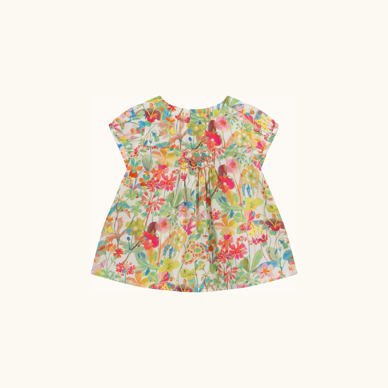 Blouse Nizon imprimée Liberty - Bonpoint vintage