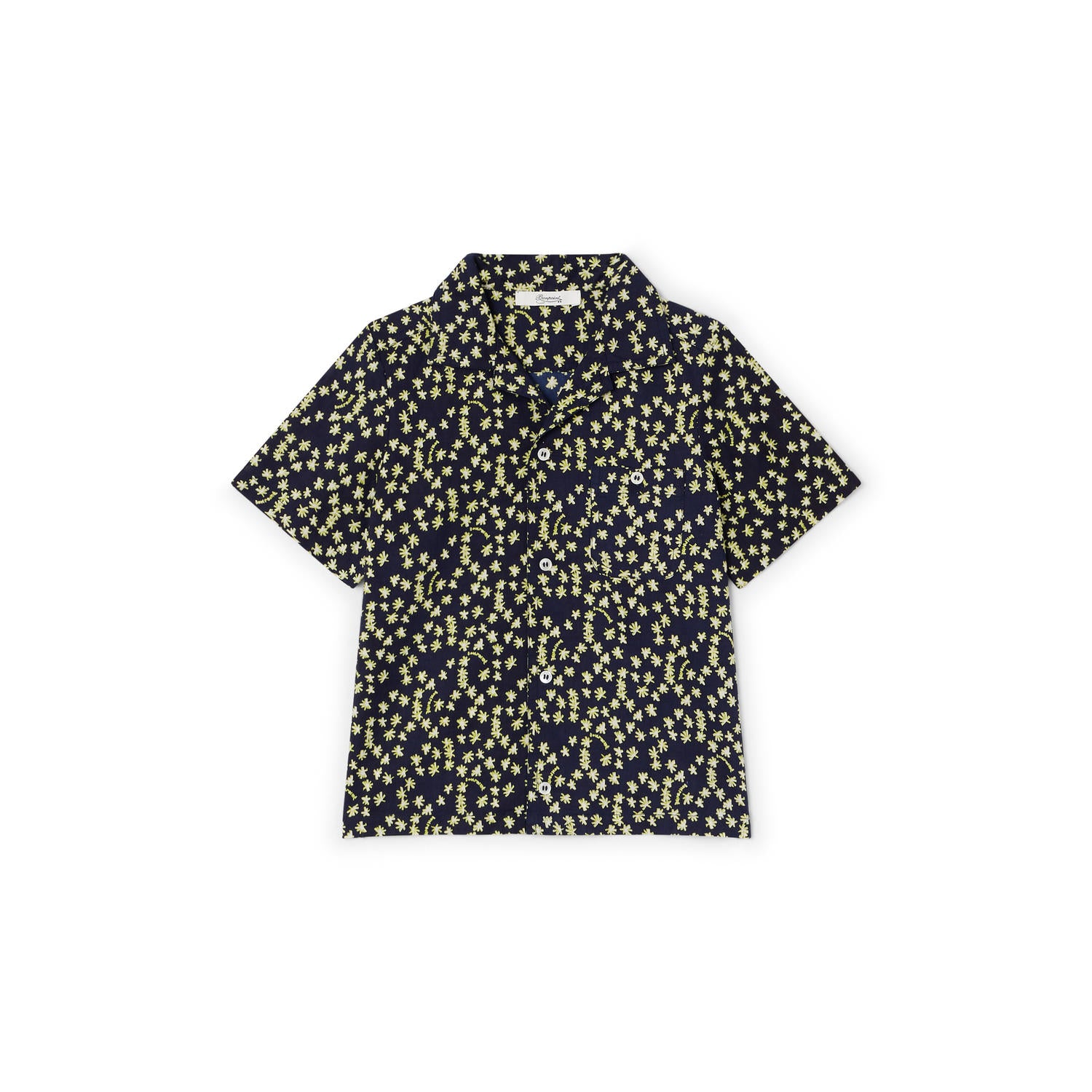 Chemise en coton imprimé - Bonpoint vintage