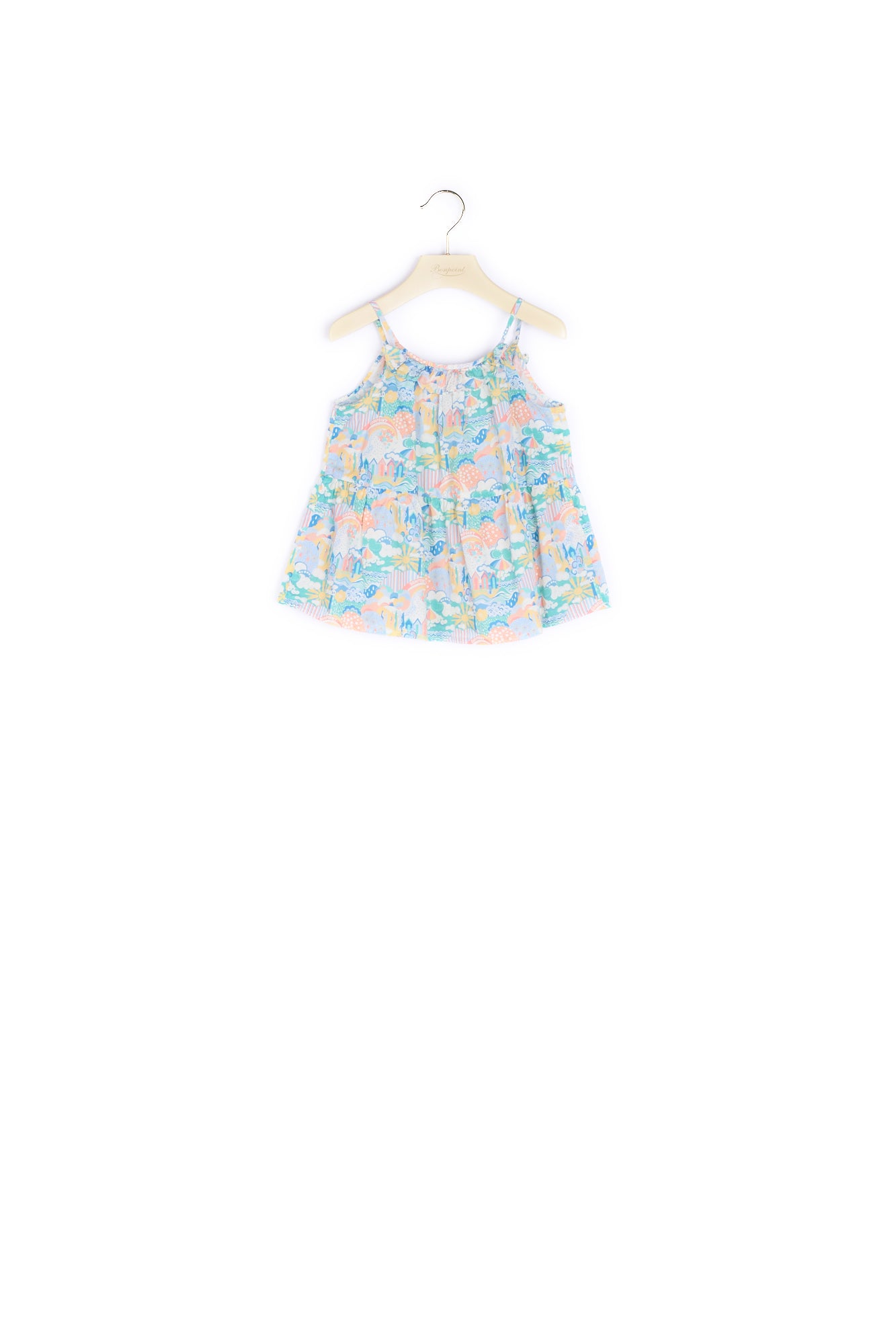 Blouse en tissu Liberty exclusif - Bonpoint vintage