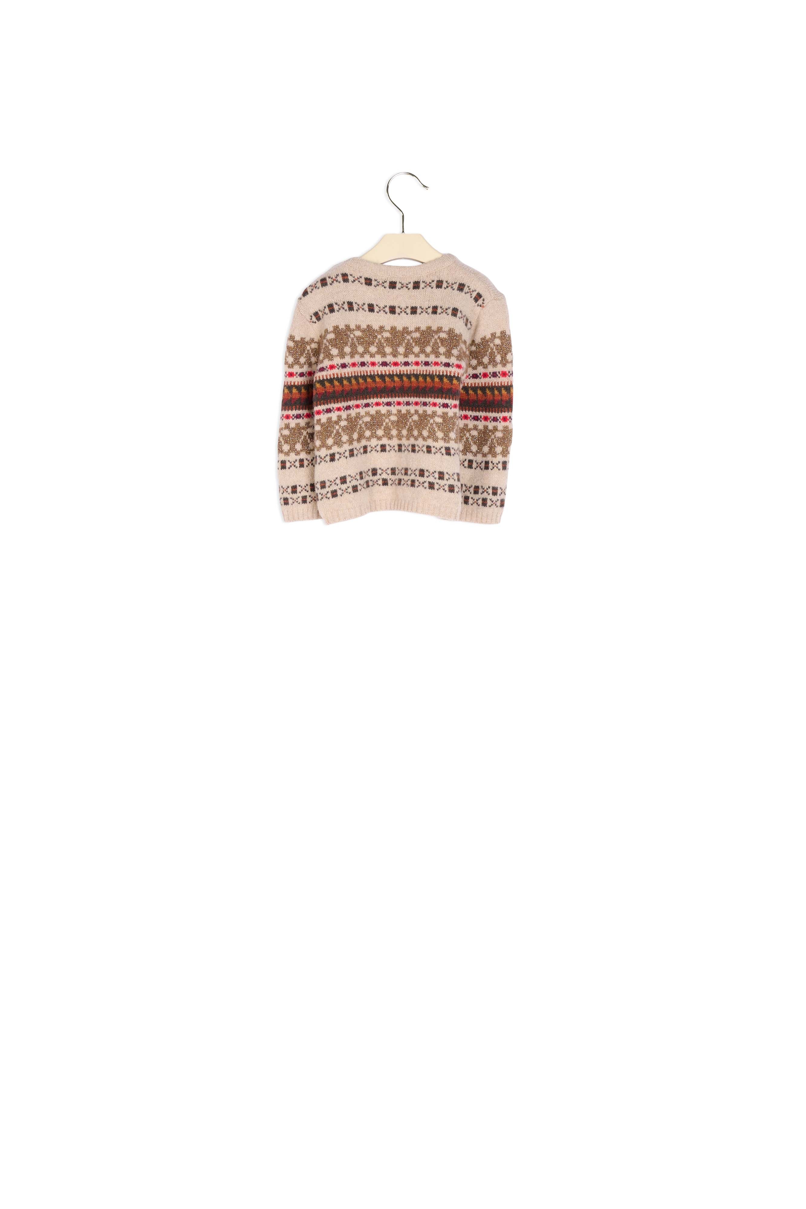 Pull jacquard - Bonpoint vintage