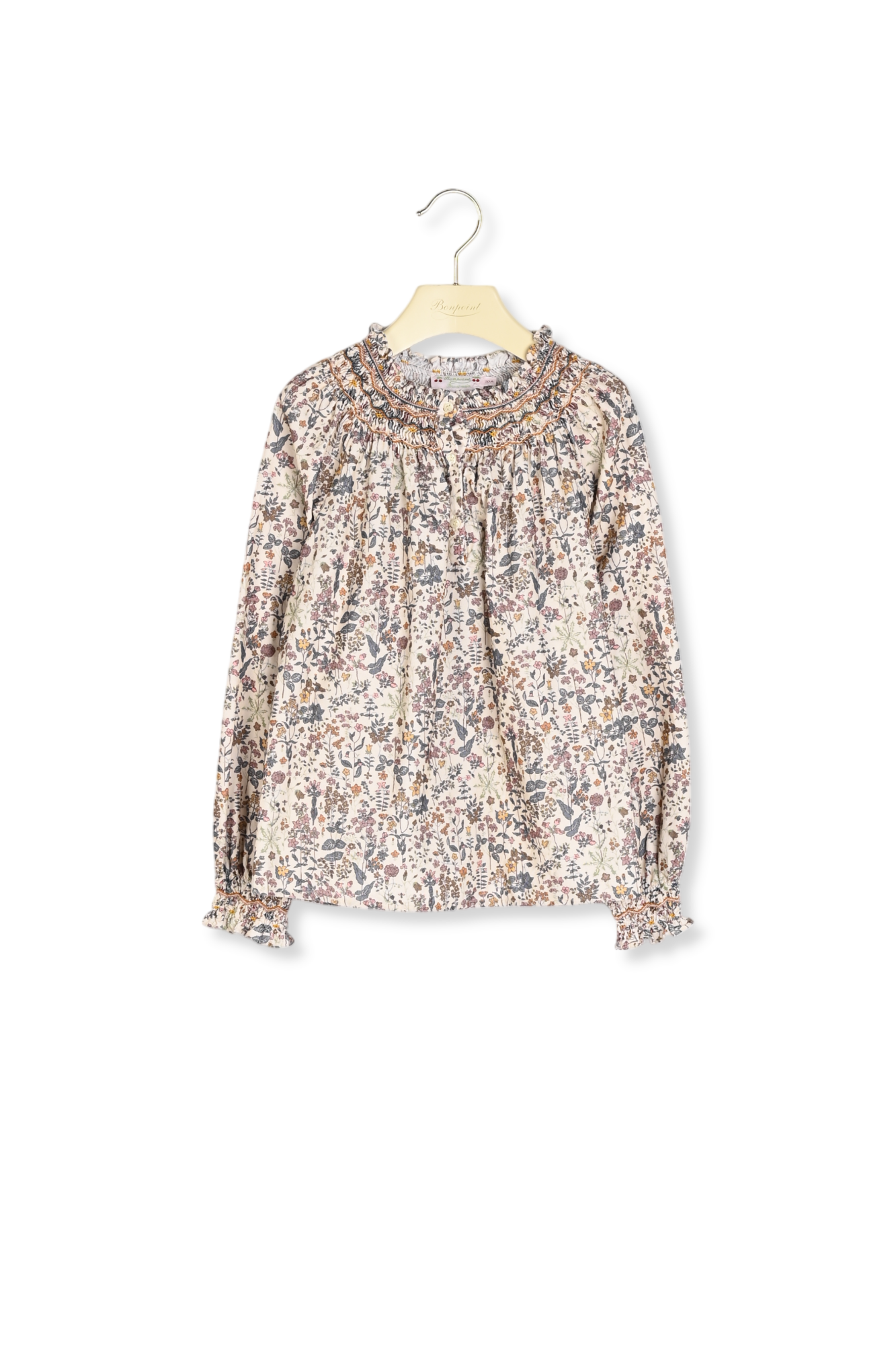 Blouse smockée Petale - Bonpoint vintage