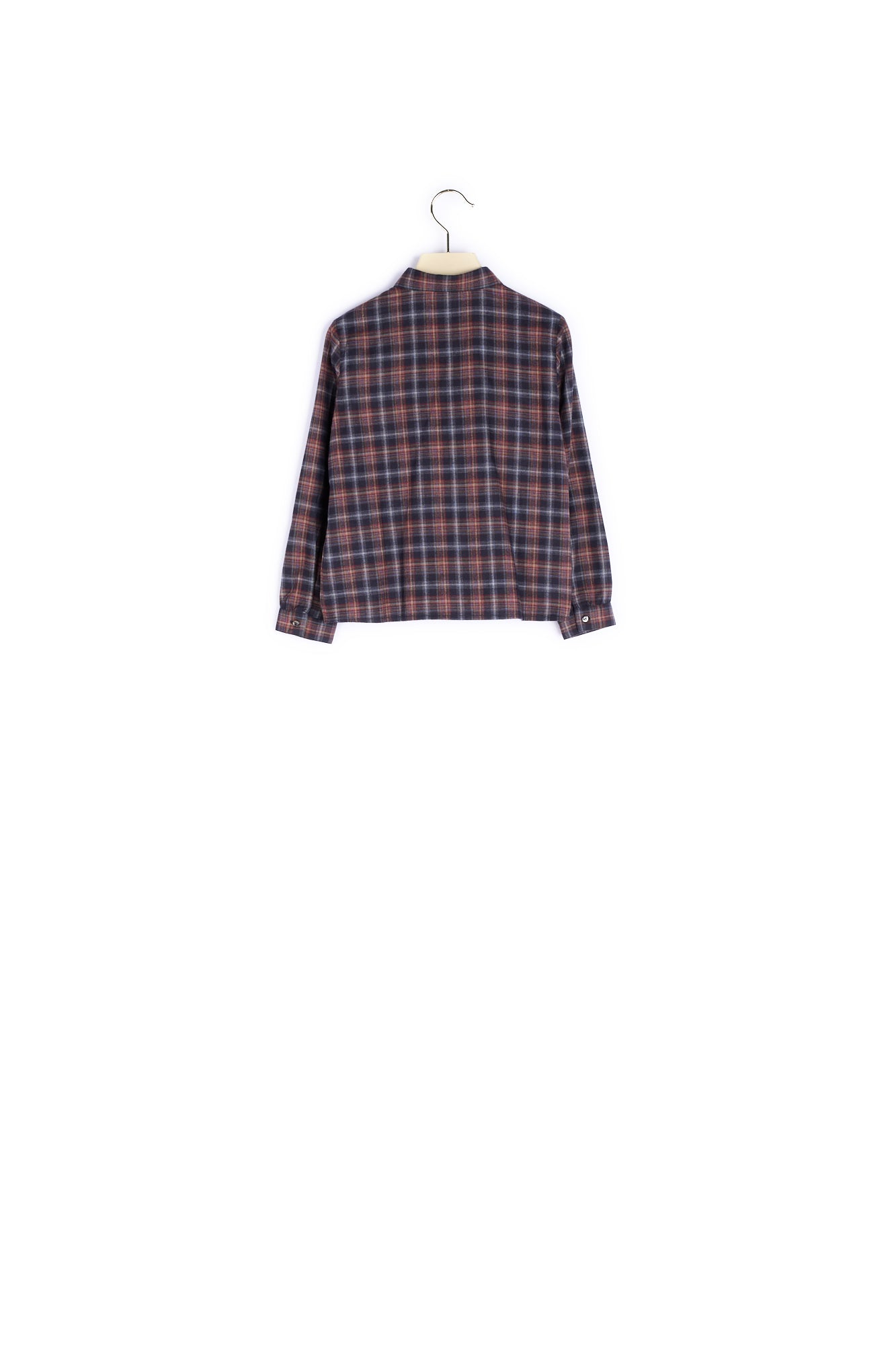 Blouse en twill émerisé - Bonpoint vintage