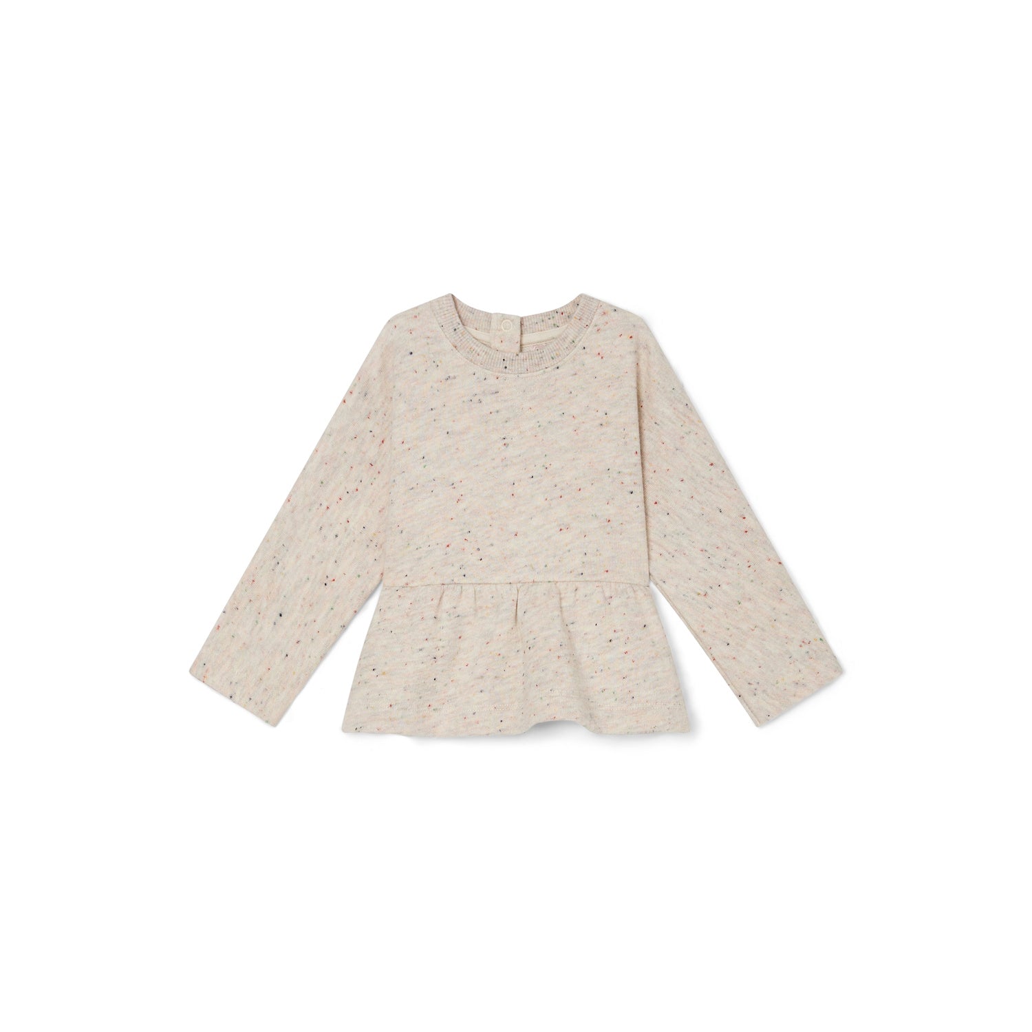 Sweatshirt en molleton boutonné - Bonpoint vintage