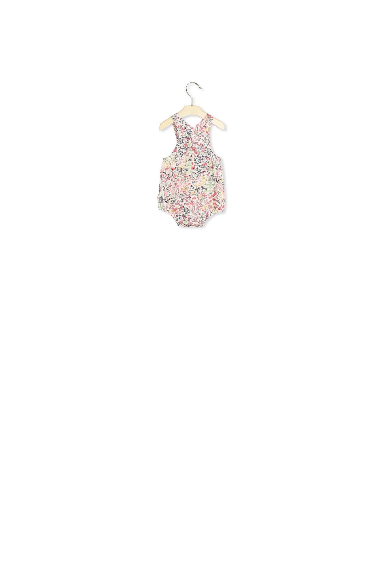 Salopette en coton Liberty - Bonpoint vintage