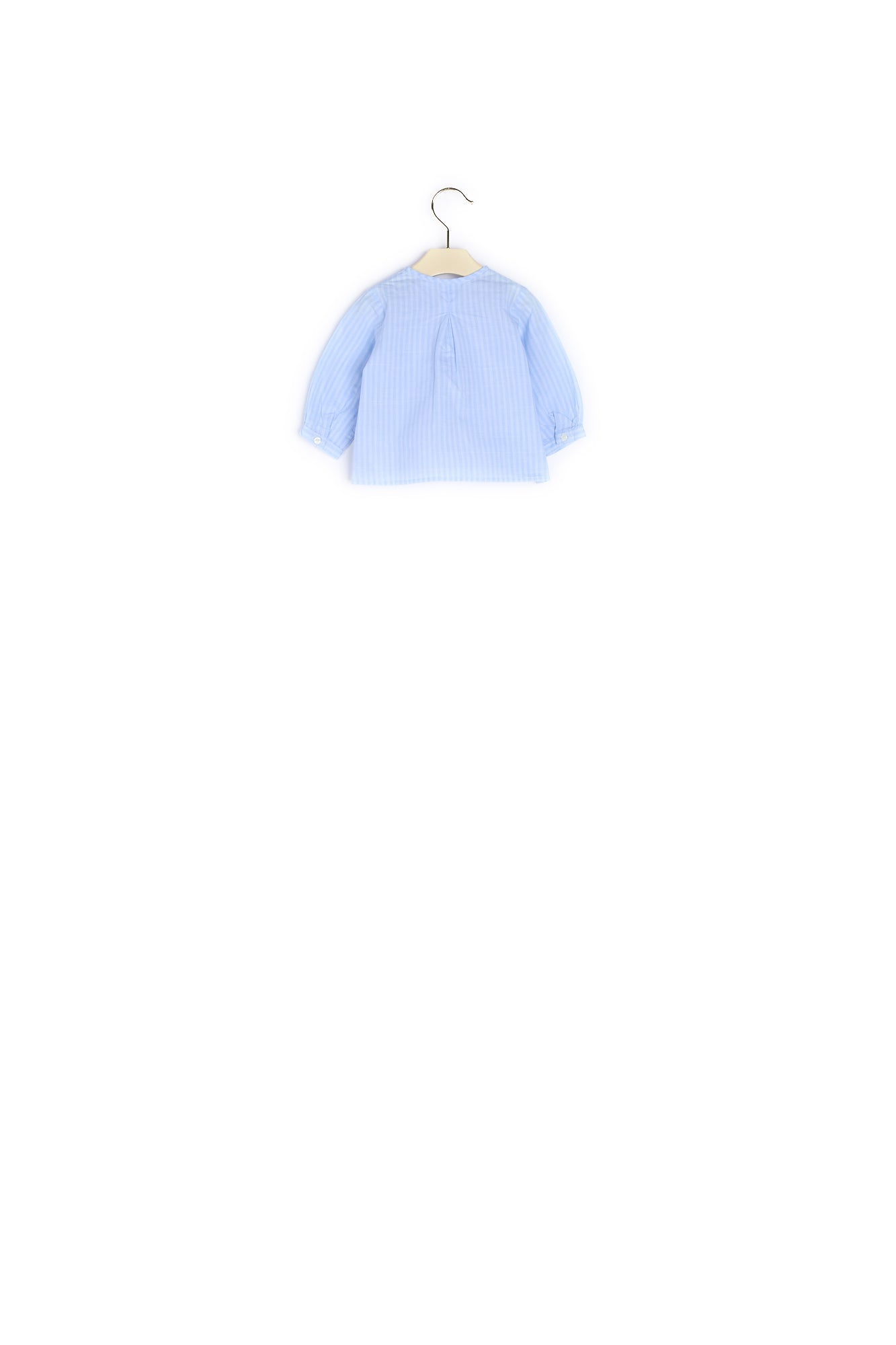 Chemise en popeline rayée - Bonpoint vintage