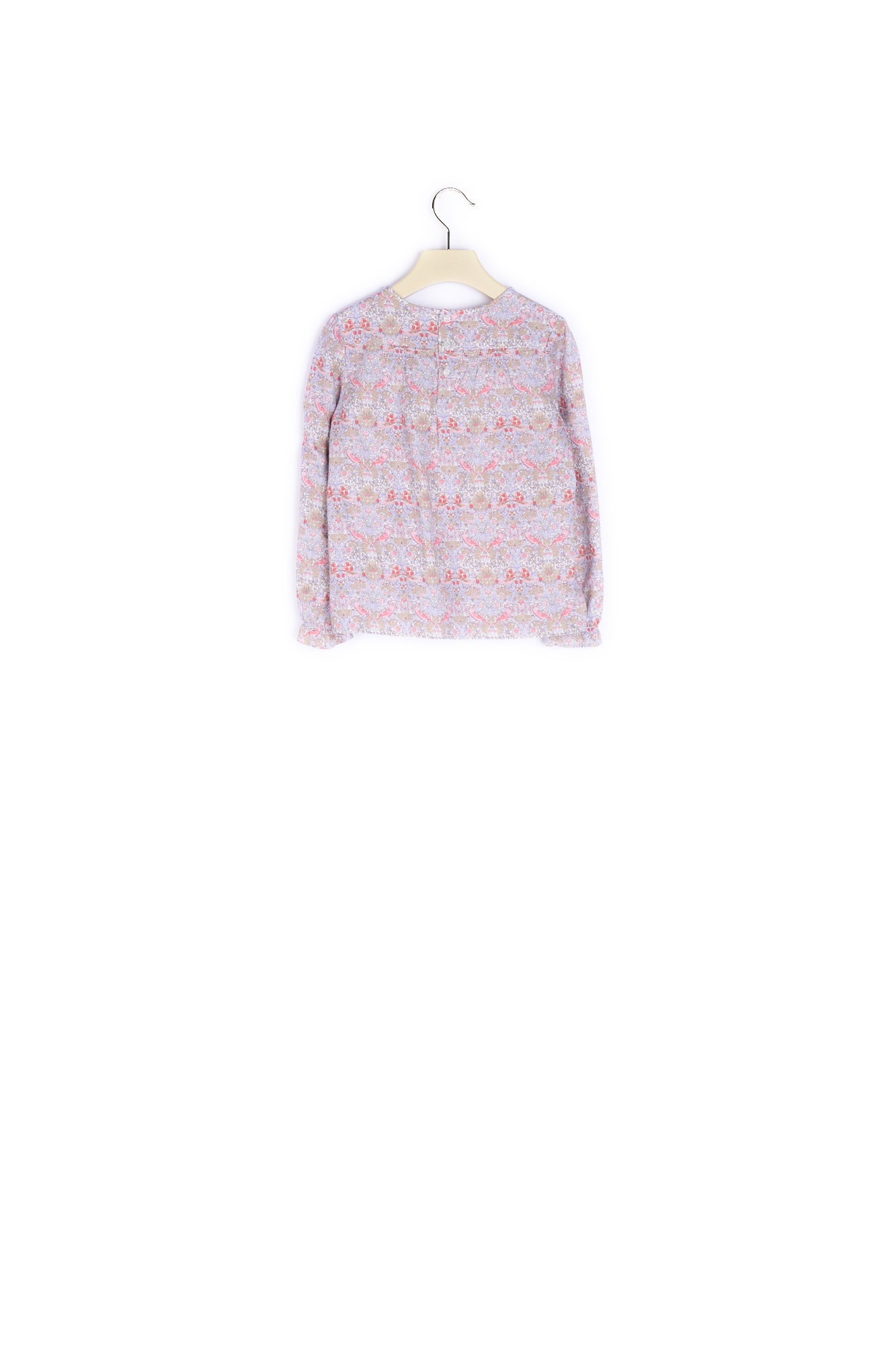 Blouse tissu Liberty et poignets froncés - Bonpoint vintage