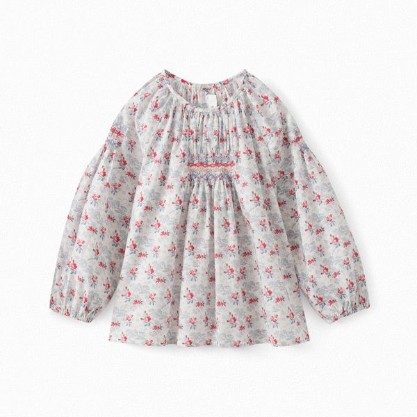 Blouse tissu Liberty exclusif - Bonpoint vintage