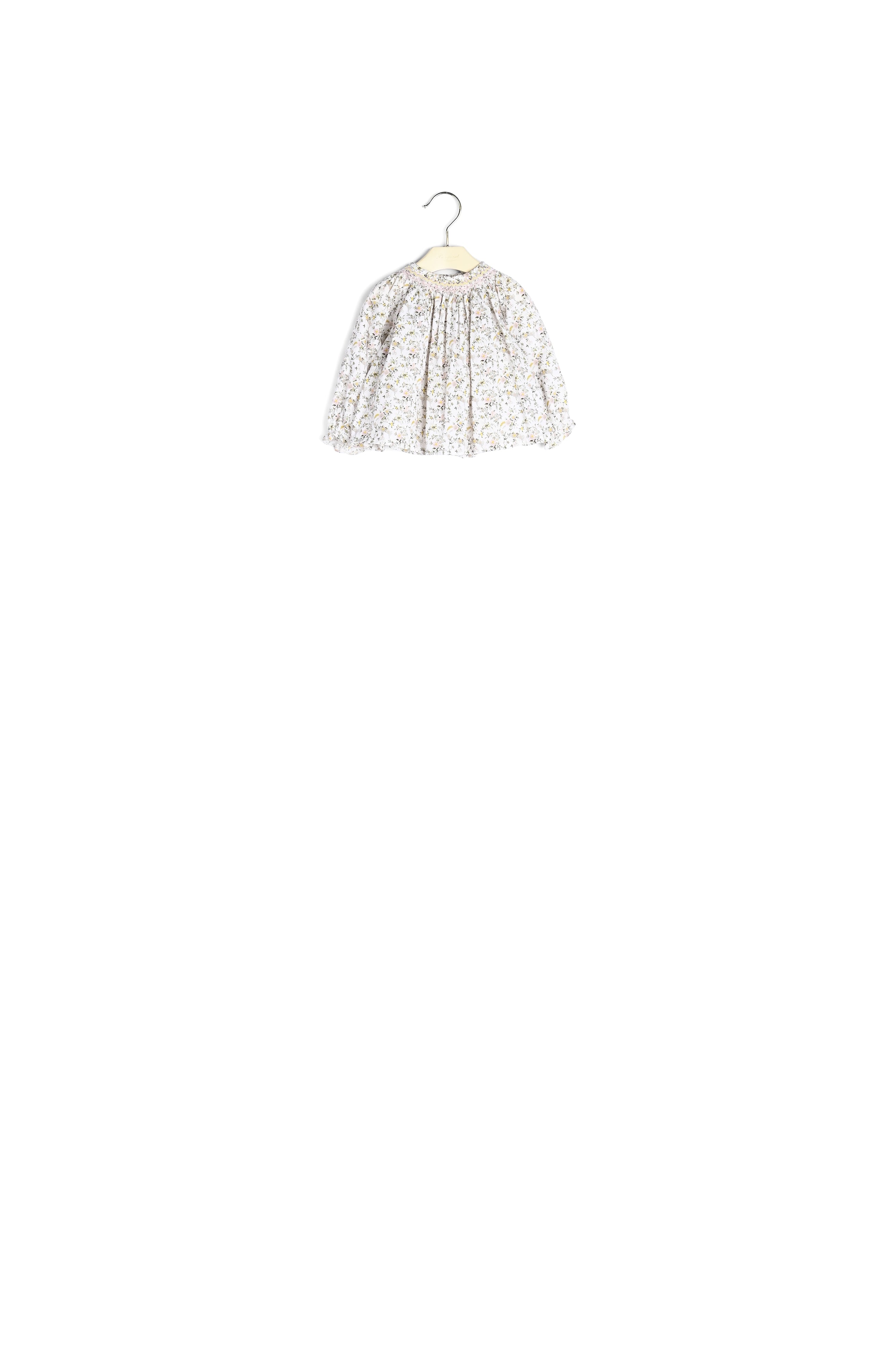 Blouse smockée Griotte - Bonpoint vintage