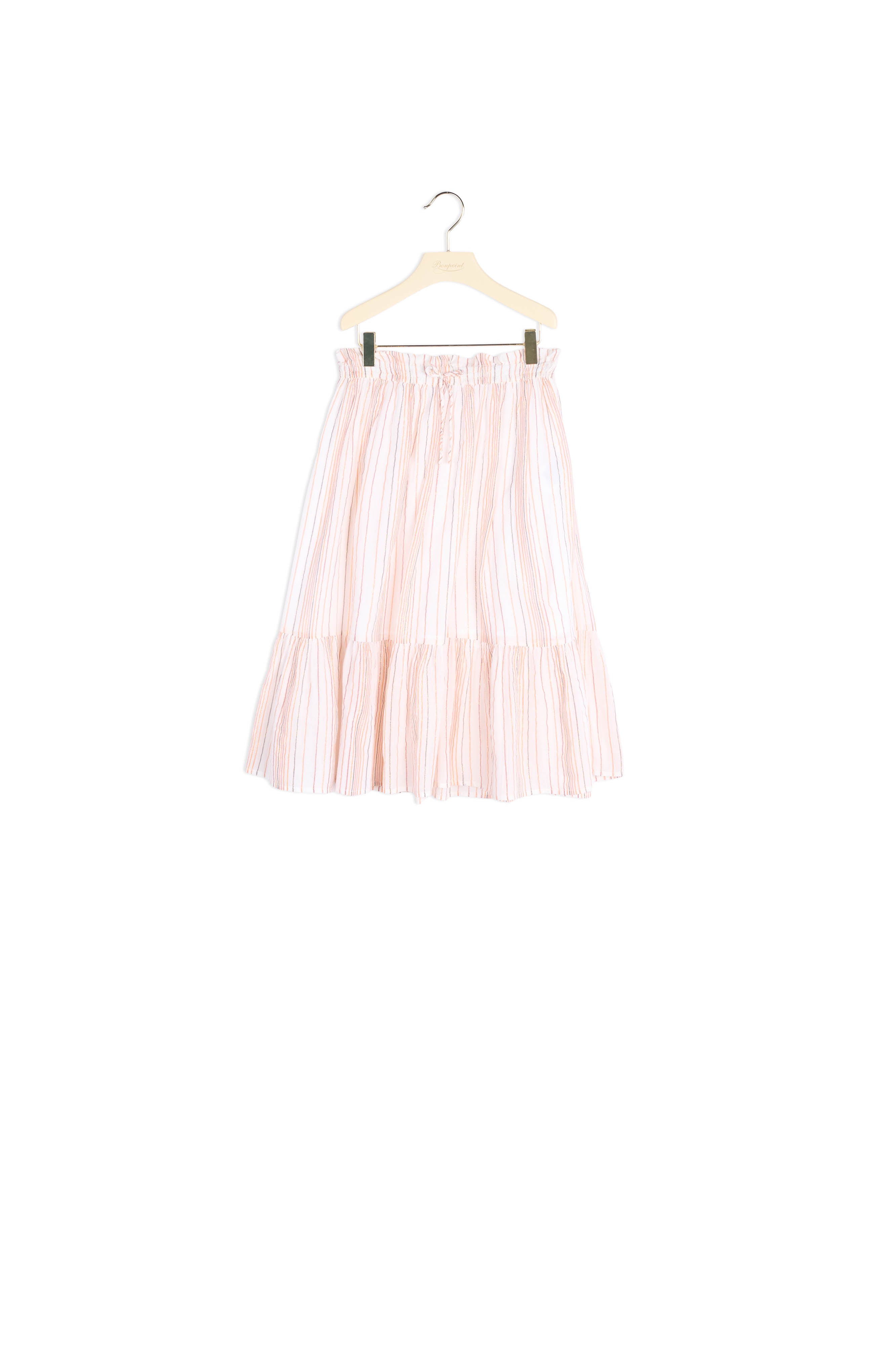 Jupe en coton rayé - Bonpoint vintage