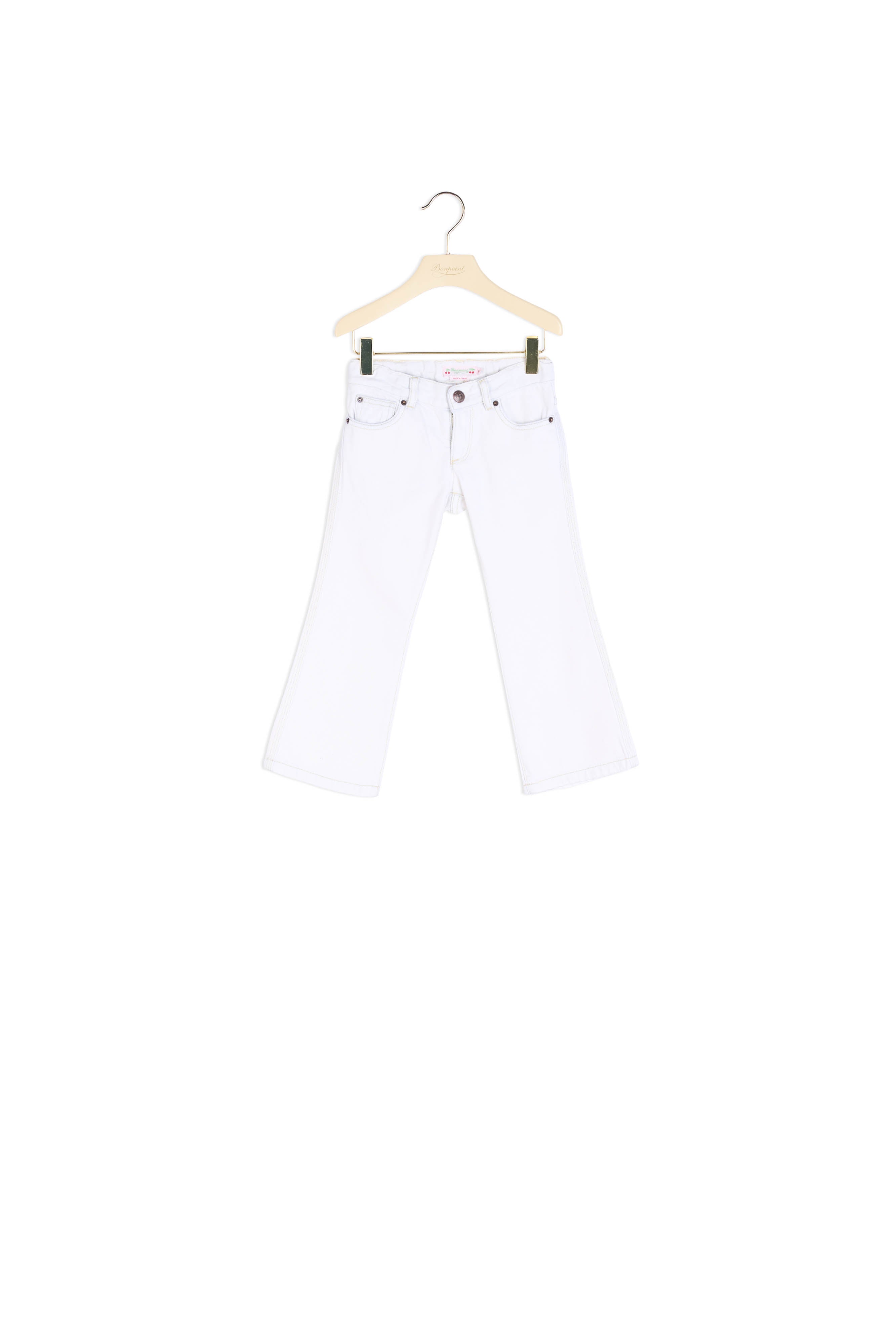 Jean en denim de coton bio - Bonpoint vintage