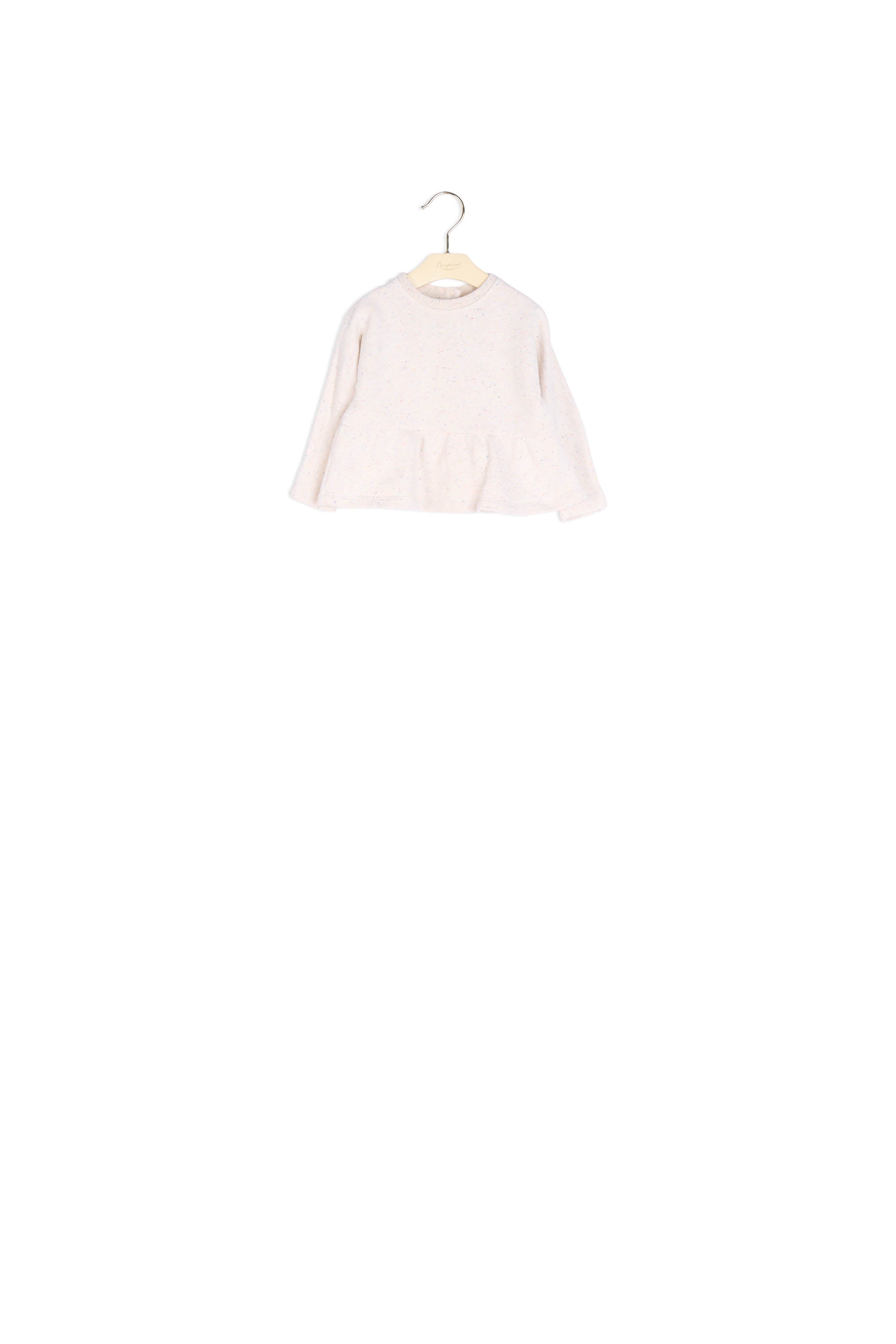 Sweatshirt en molleton boutonné - Bonpoint vintage