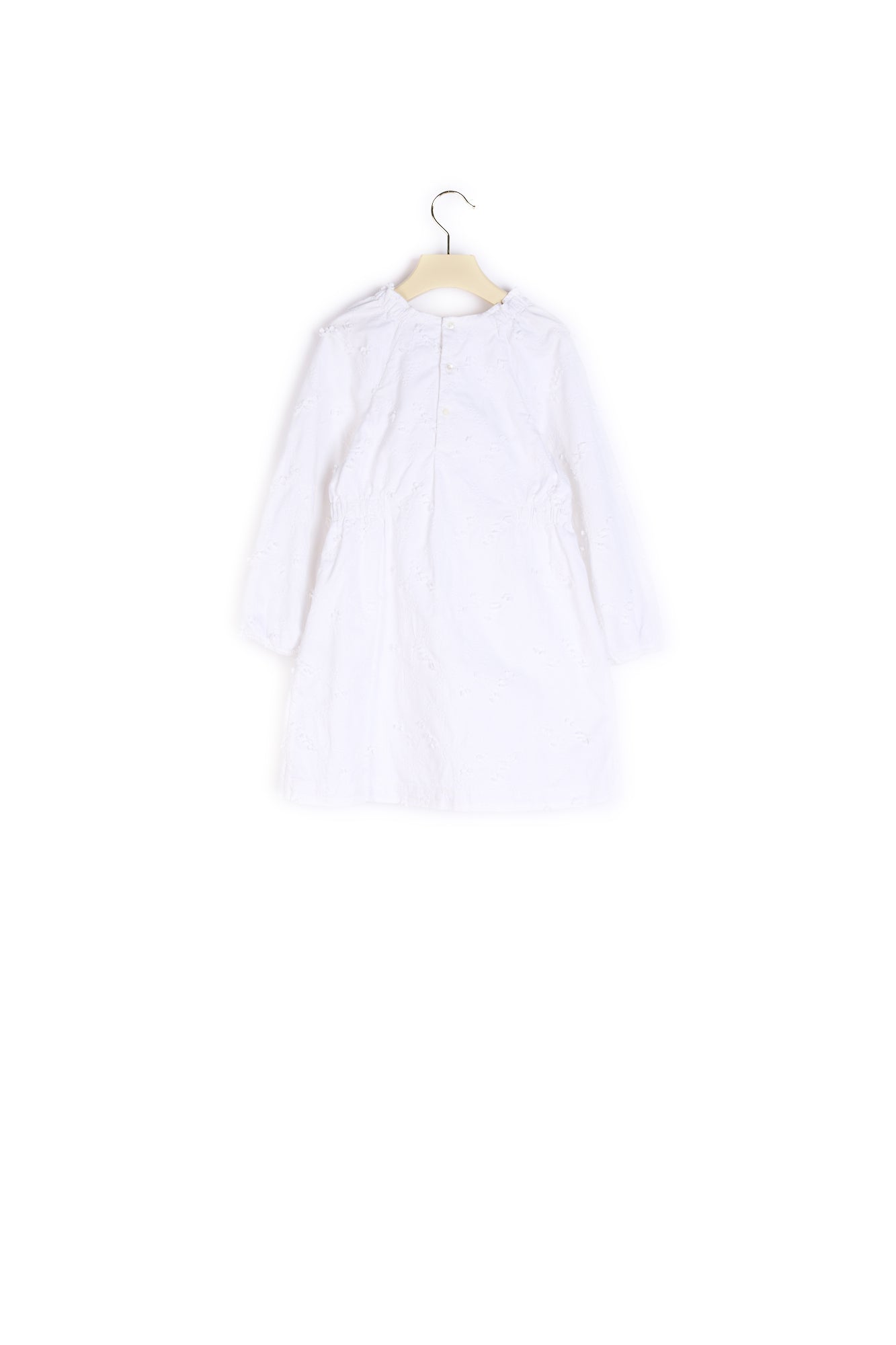 Robe  en twill brodé - Bonpoint vintage