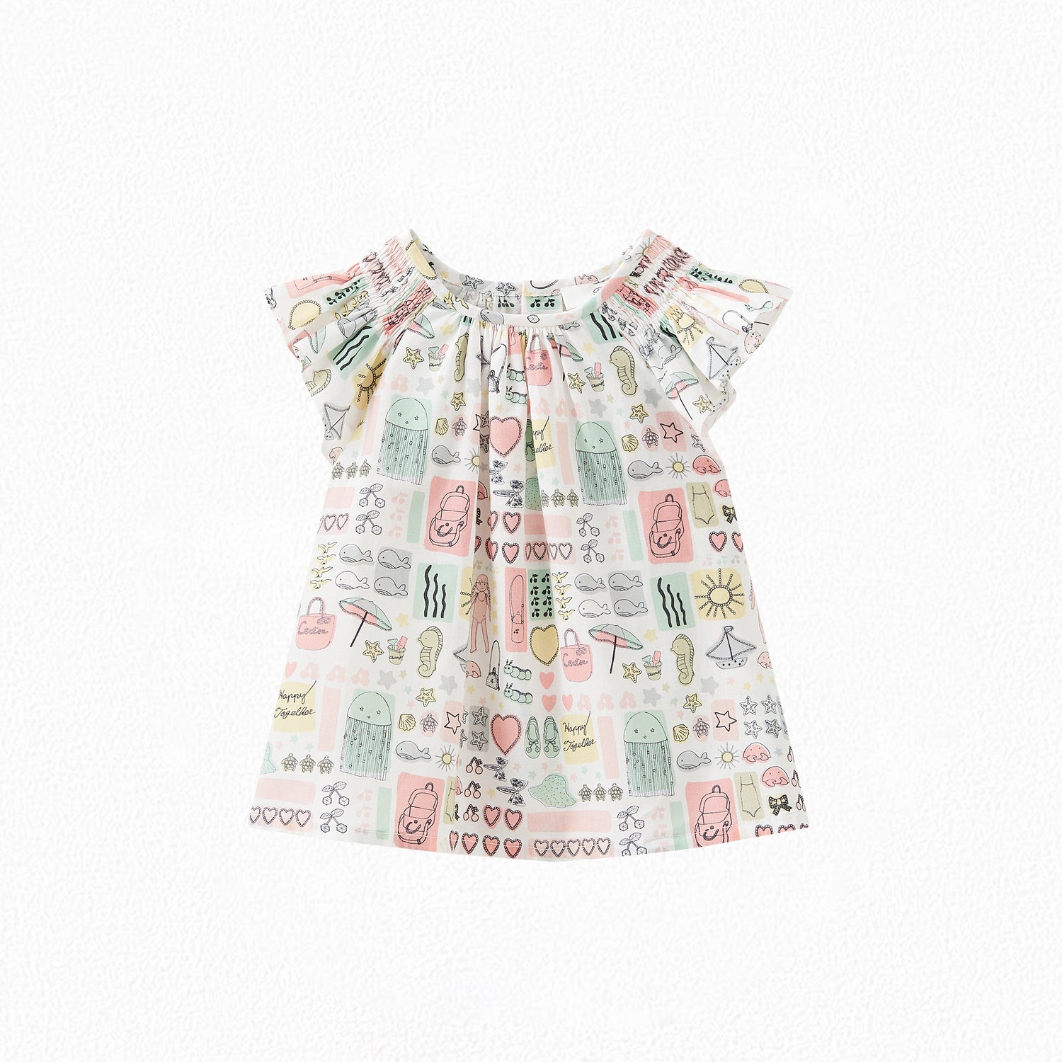 Blouse en popeline - Bonpoint vintage