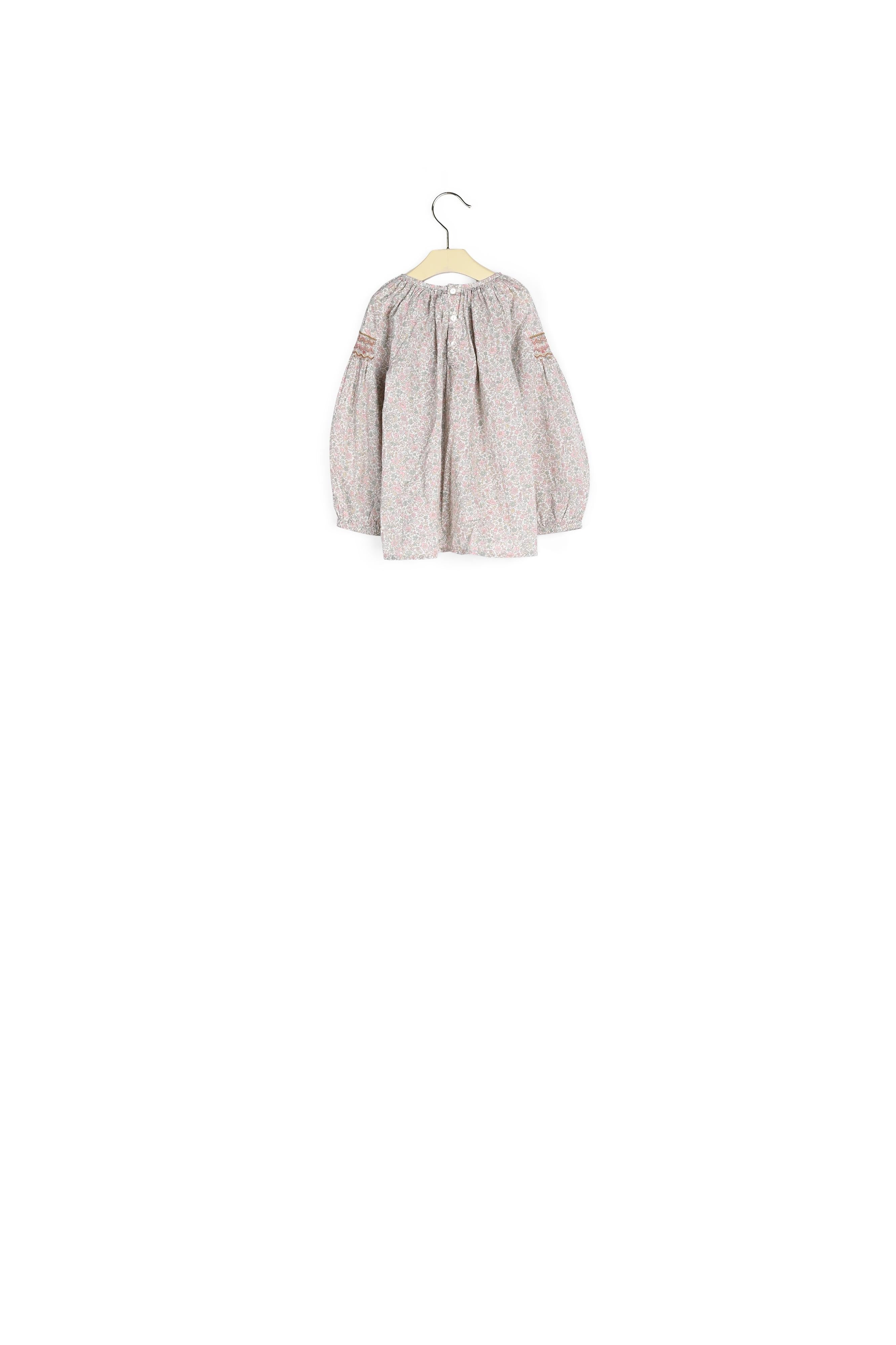 Blouse smockée Poldie - Bonpoint vintage