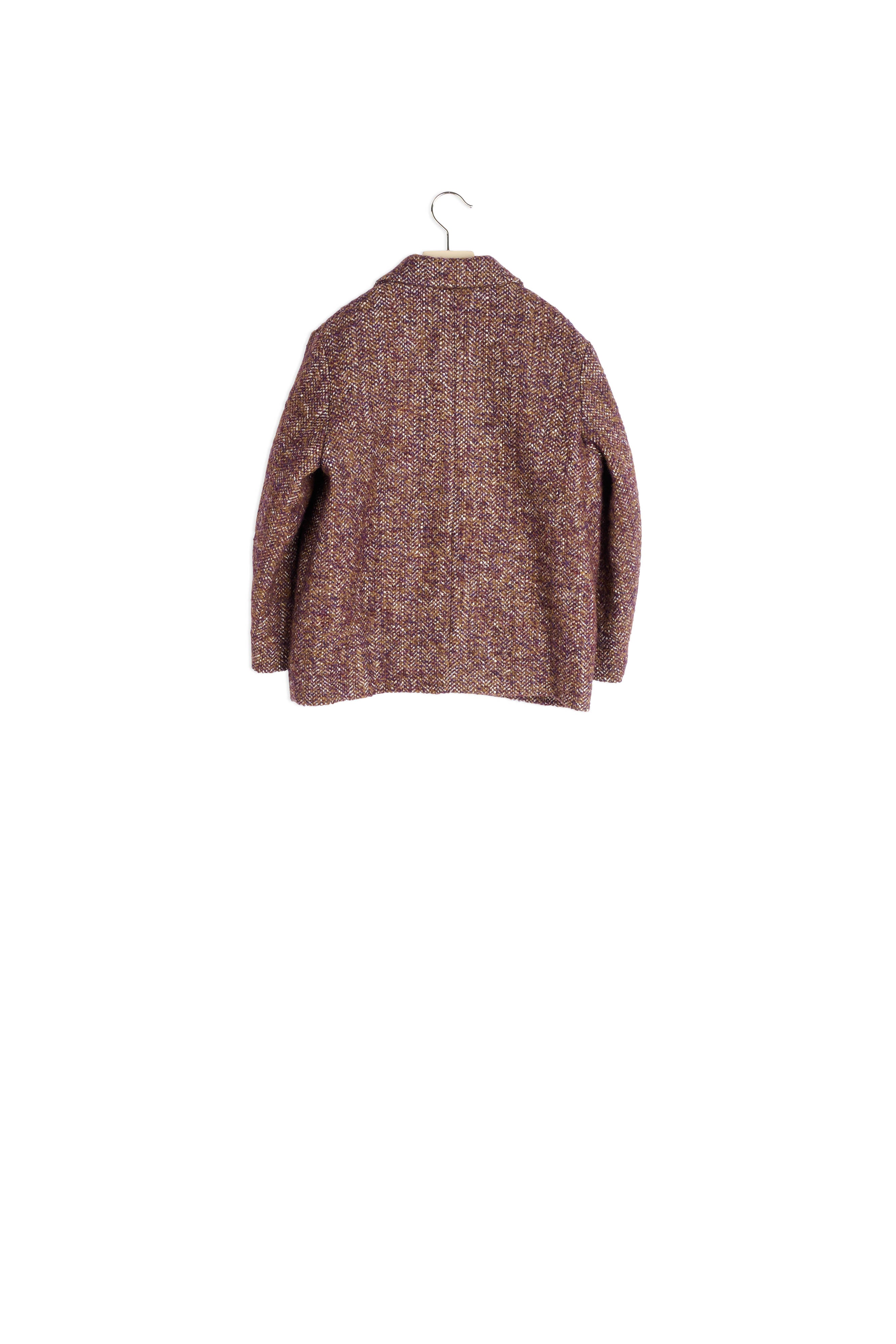 Manteau en tweed fantaisie - Bonpoint vintage