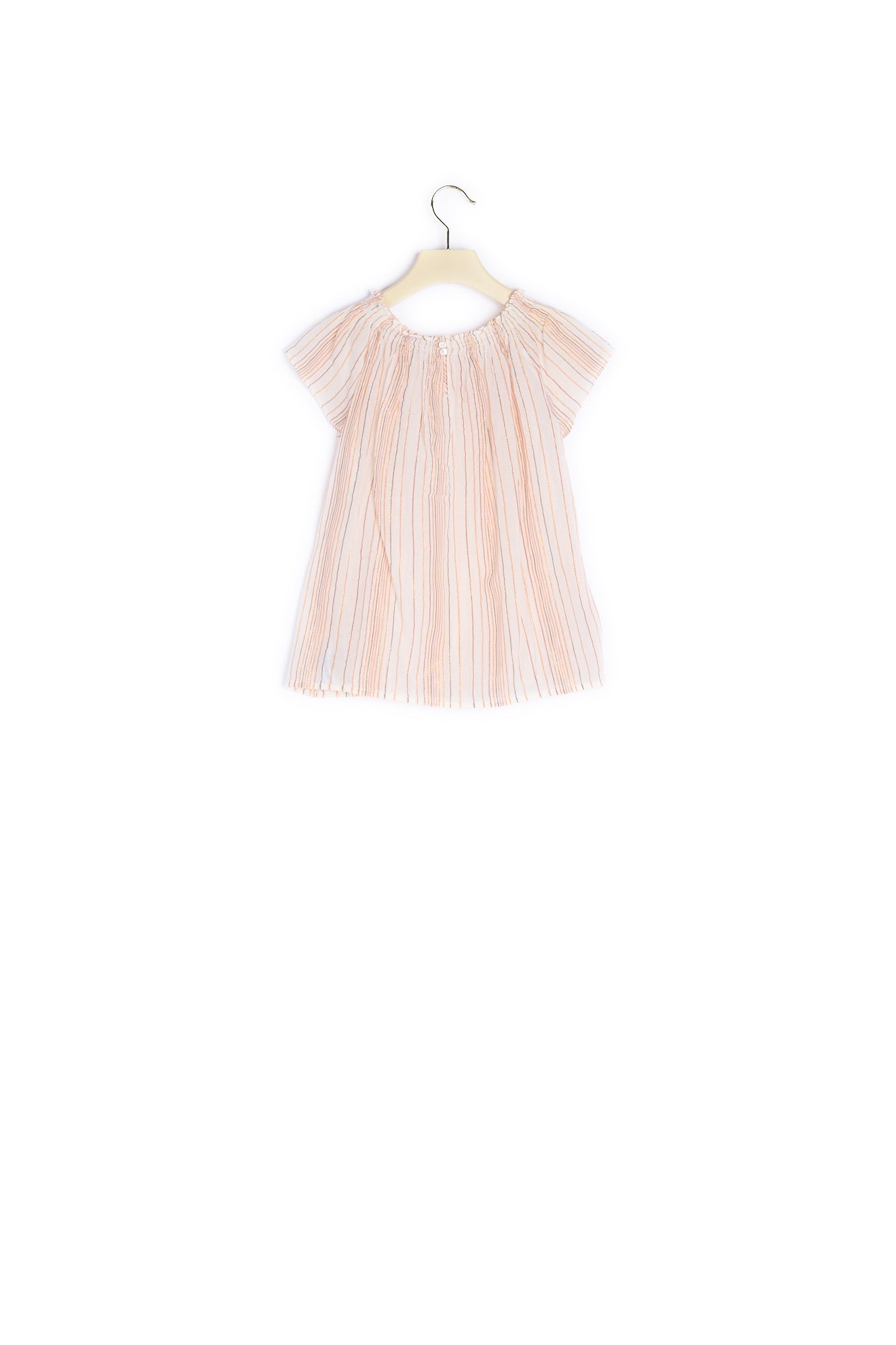 Blouse rayée métallisée - Bonpoint vintage