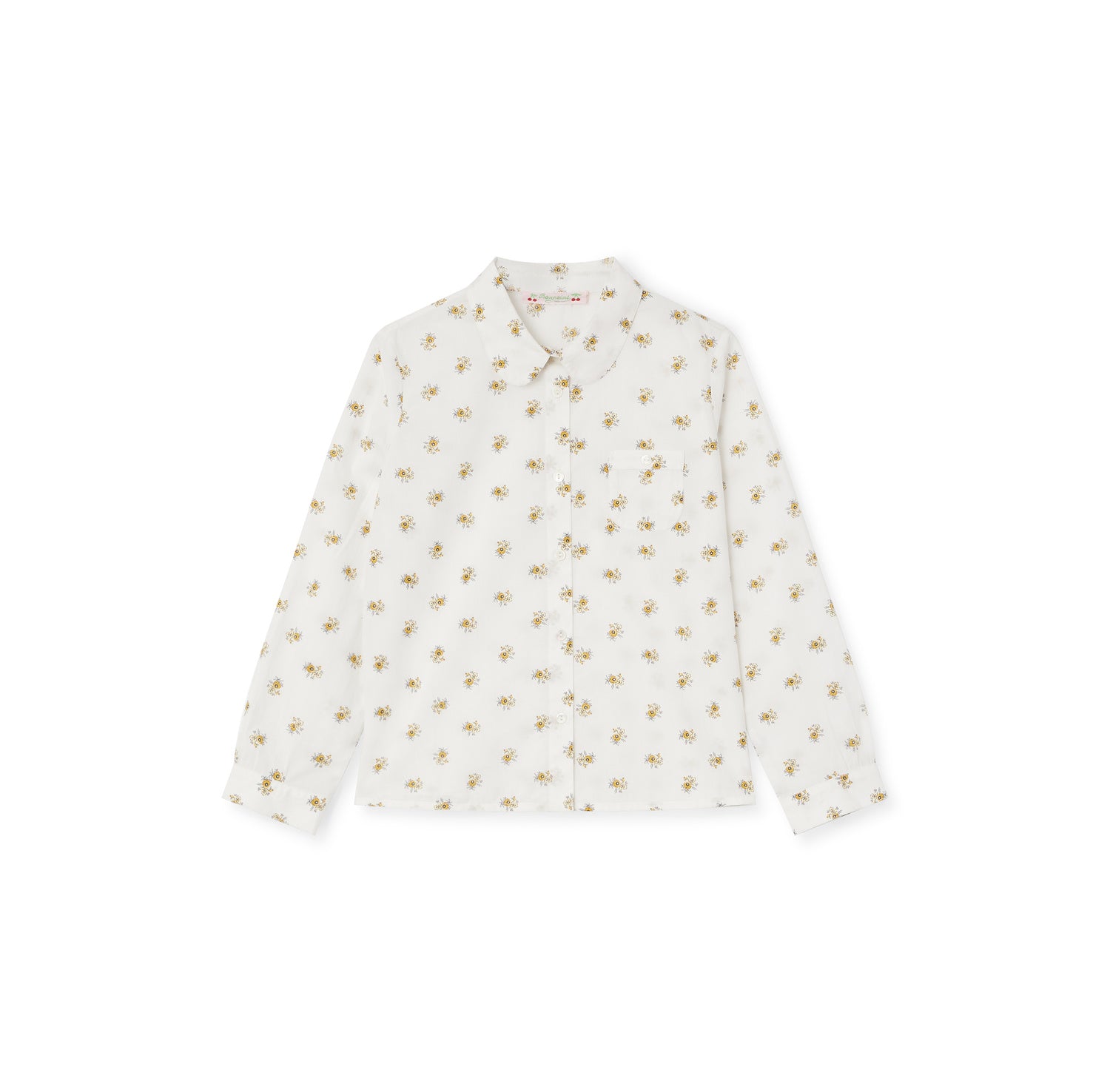 Blouse en popeline imprimée - Bonpoint vintage