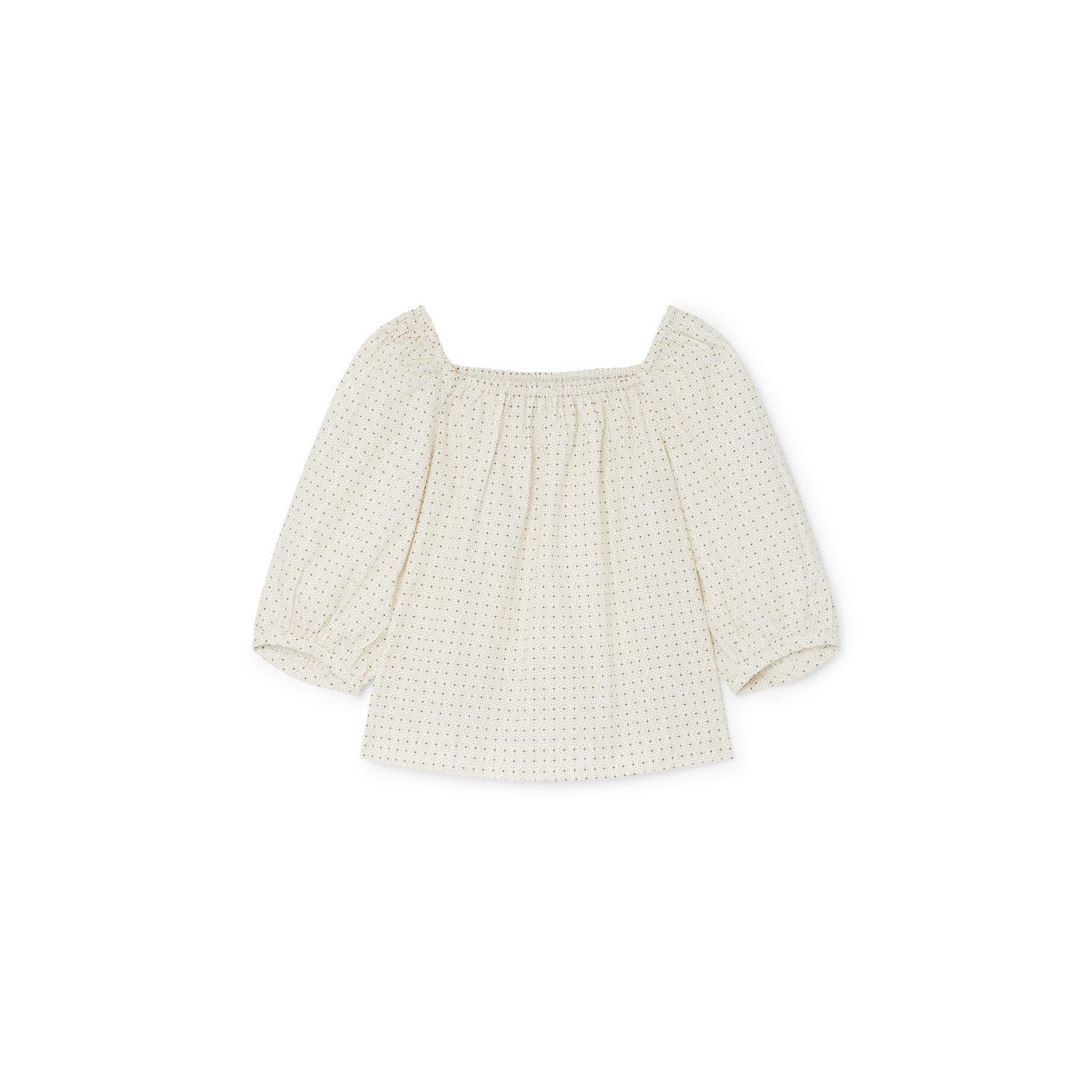 Blouse en voile de coton imprimé - Bonpoint vintage