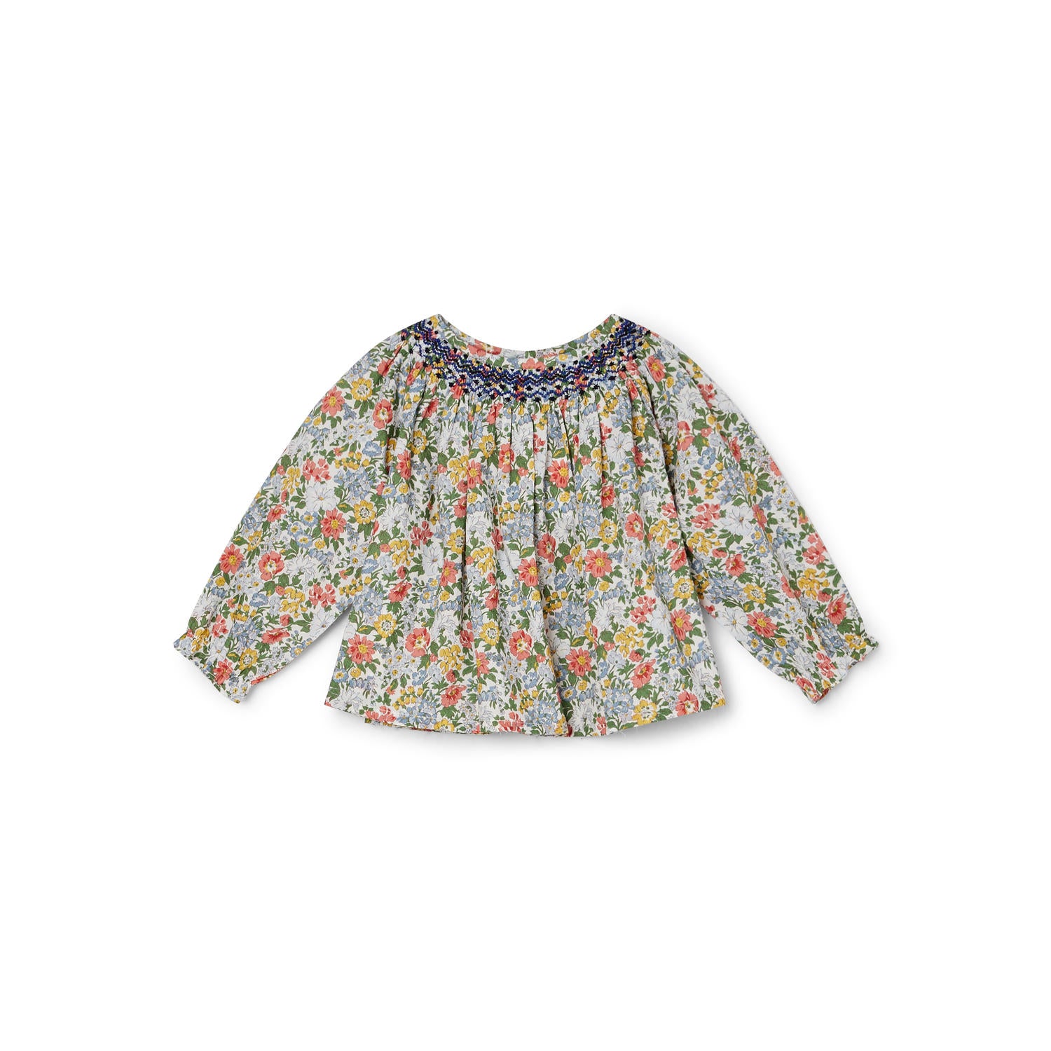 Blouse en coton Liberty bio - Bonpoint vintage