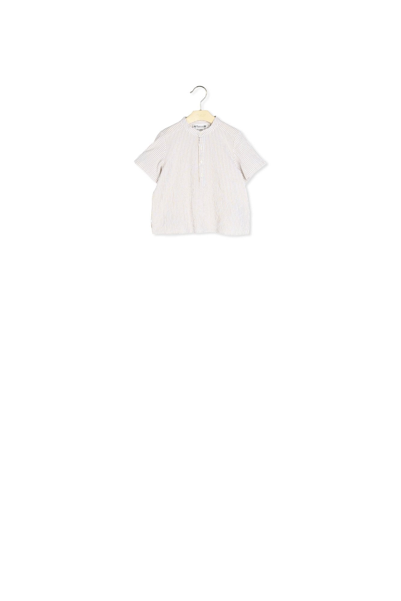 Chemise en coton rayé - Bonpoint vintage