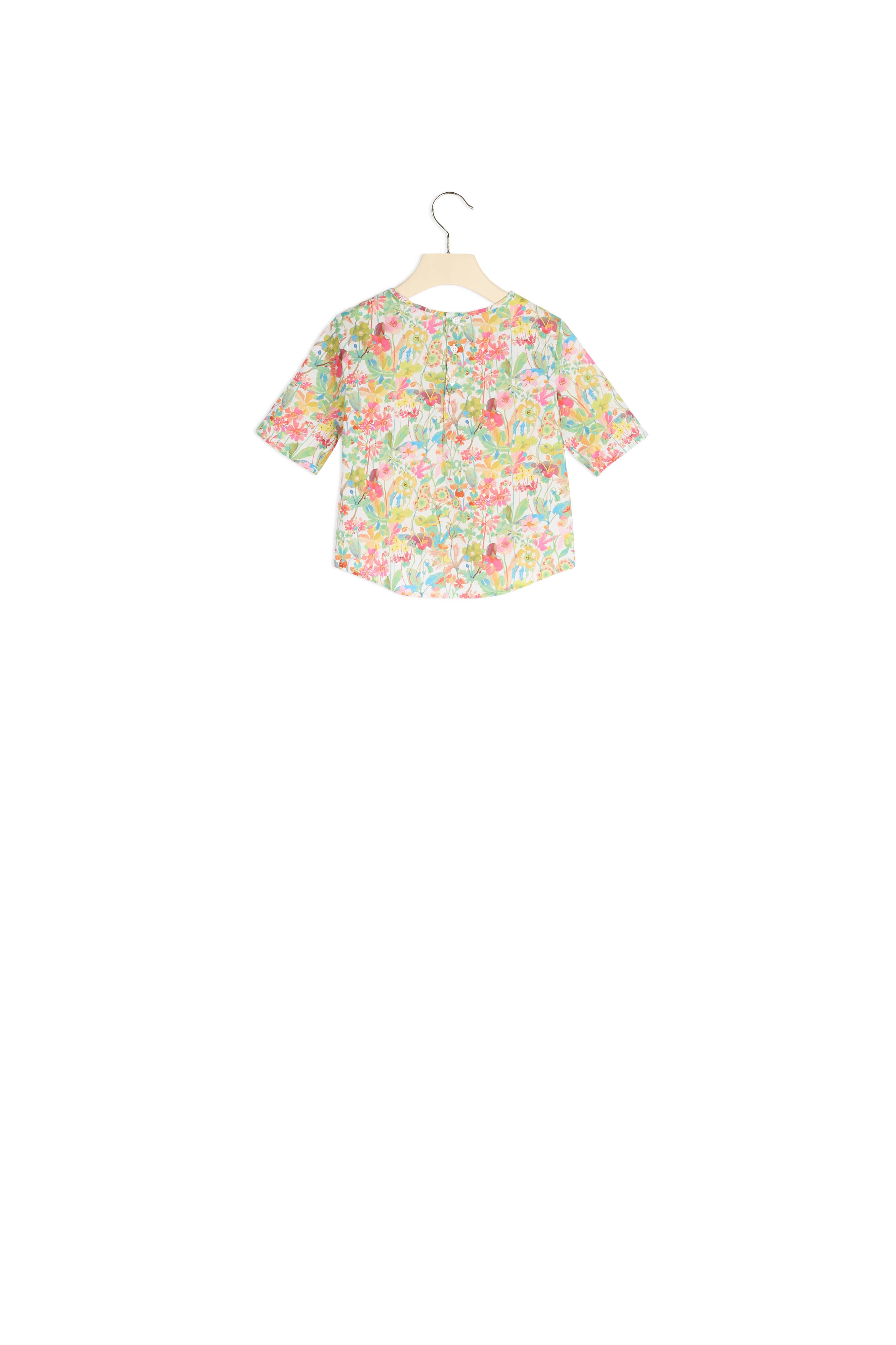 Blouse Nali motif Liberty - Bonpoint vintage