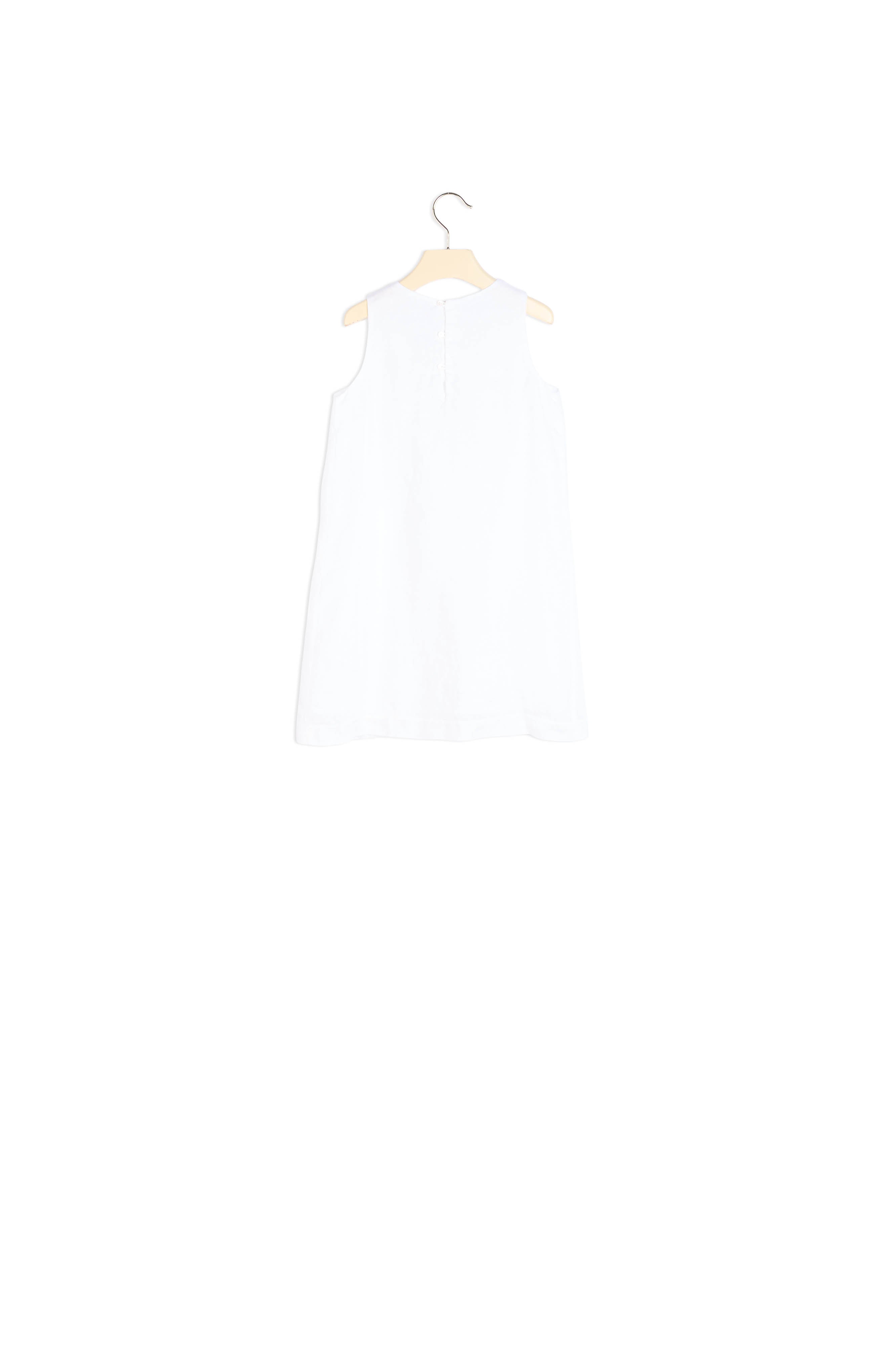 Robe en lin et tissu Liberty - Bonpoint vintage