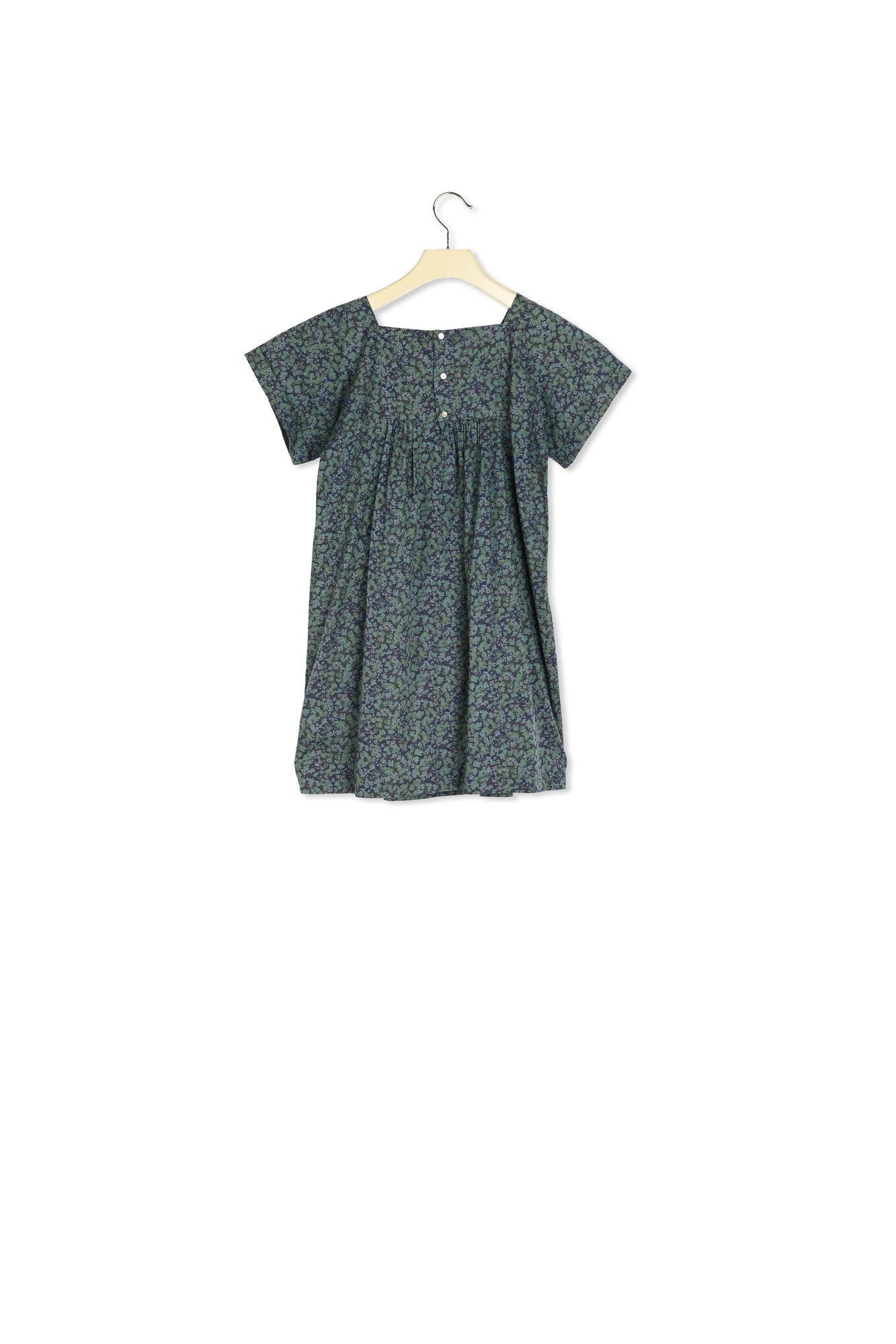 Robe smockée brodée main - Bonpoint vintage