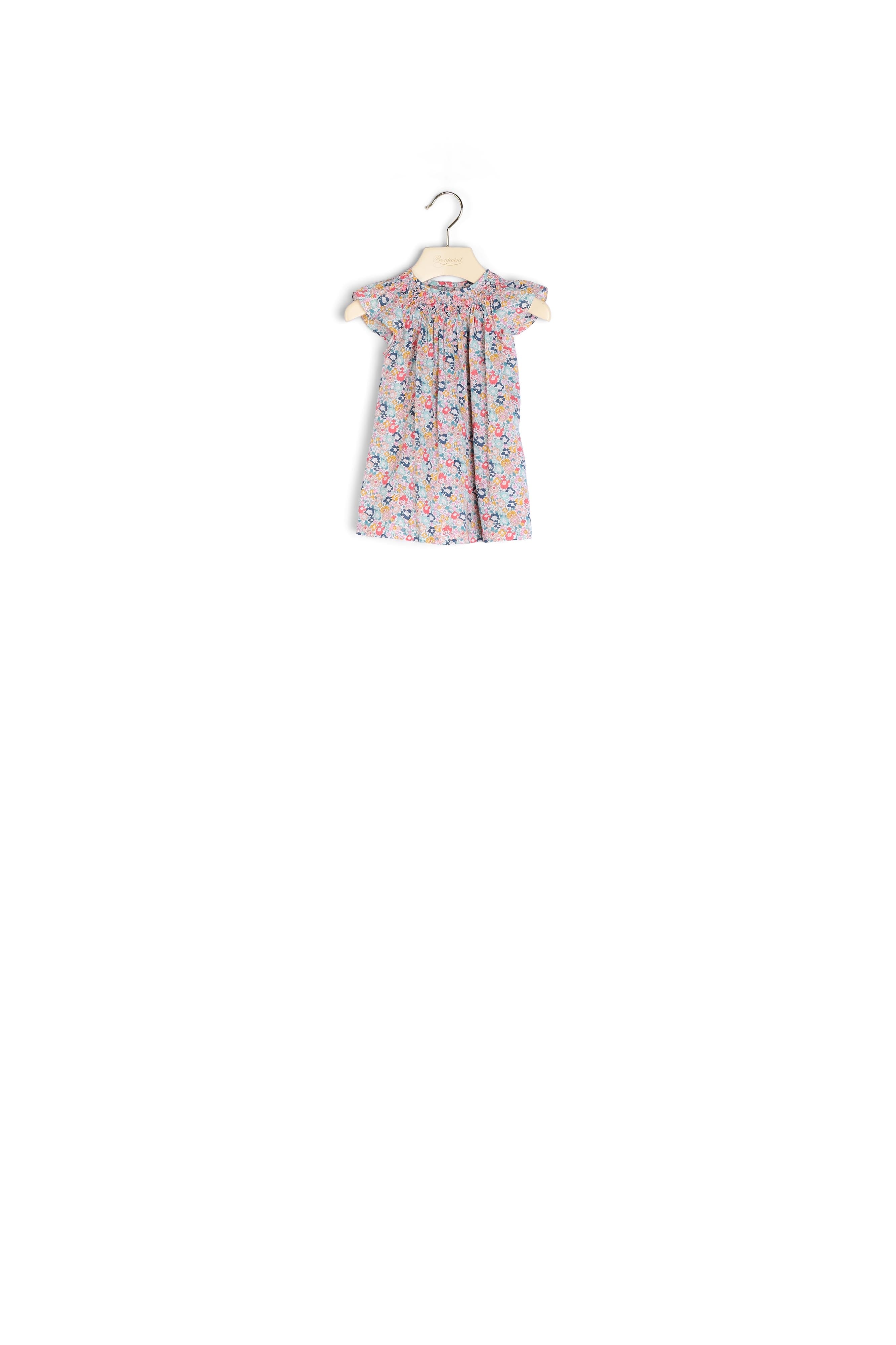 Robe en tissu Liberty exclusif - Bonpoint vintage