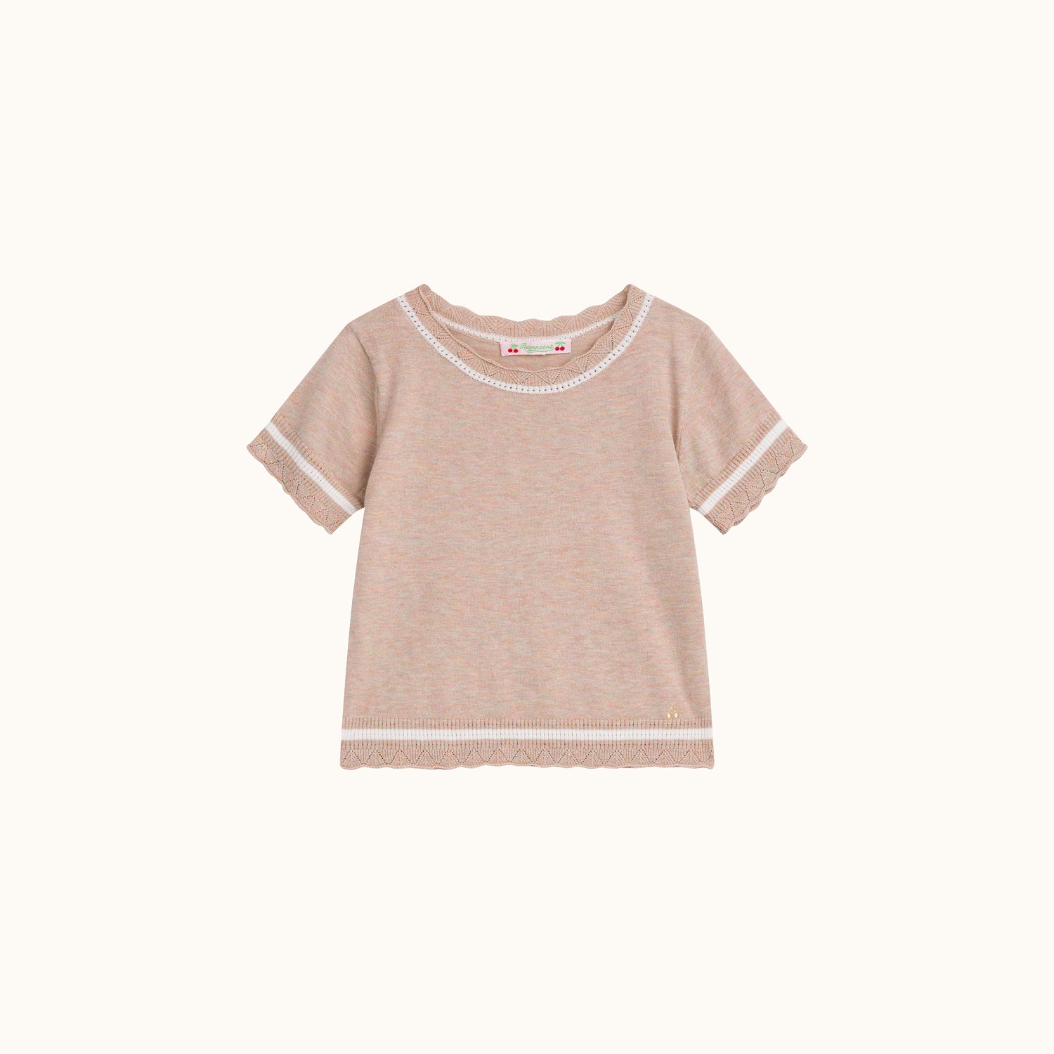 Pull à manches courtes - Bonpoint vintage